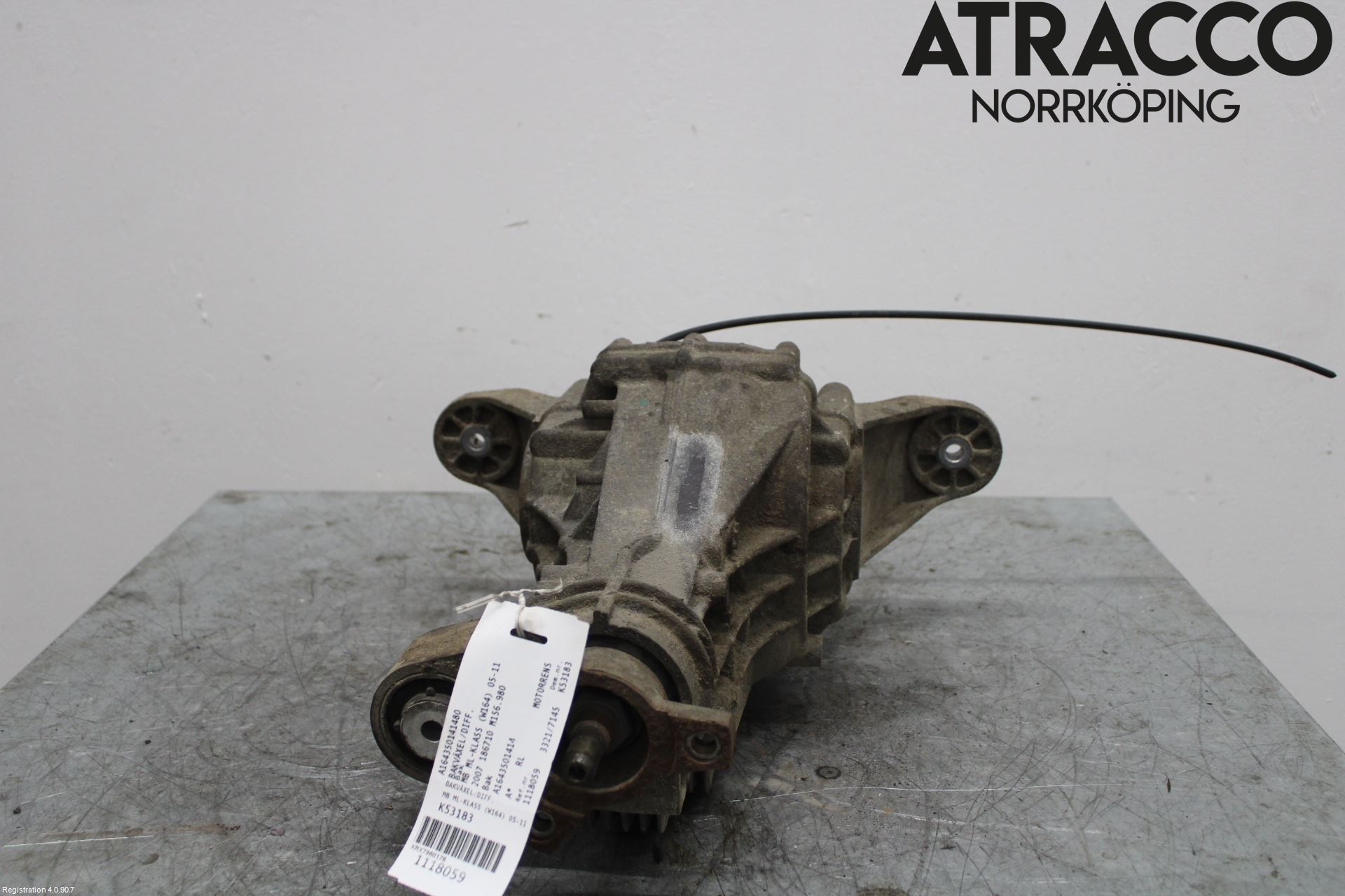 Mercedes-Benz MB ML (W164) 05-11 Bakväxel-Diff