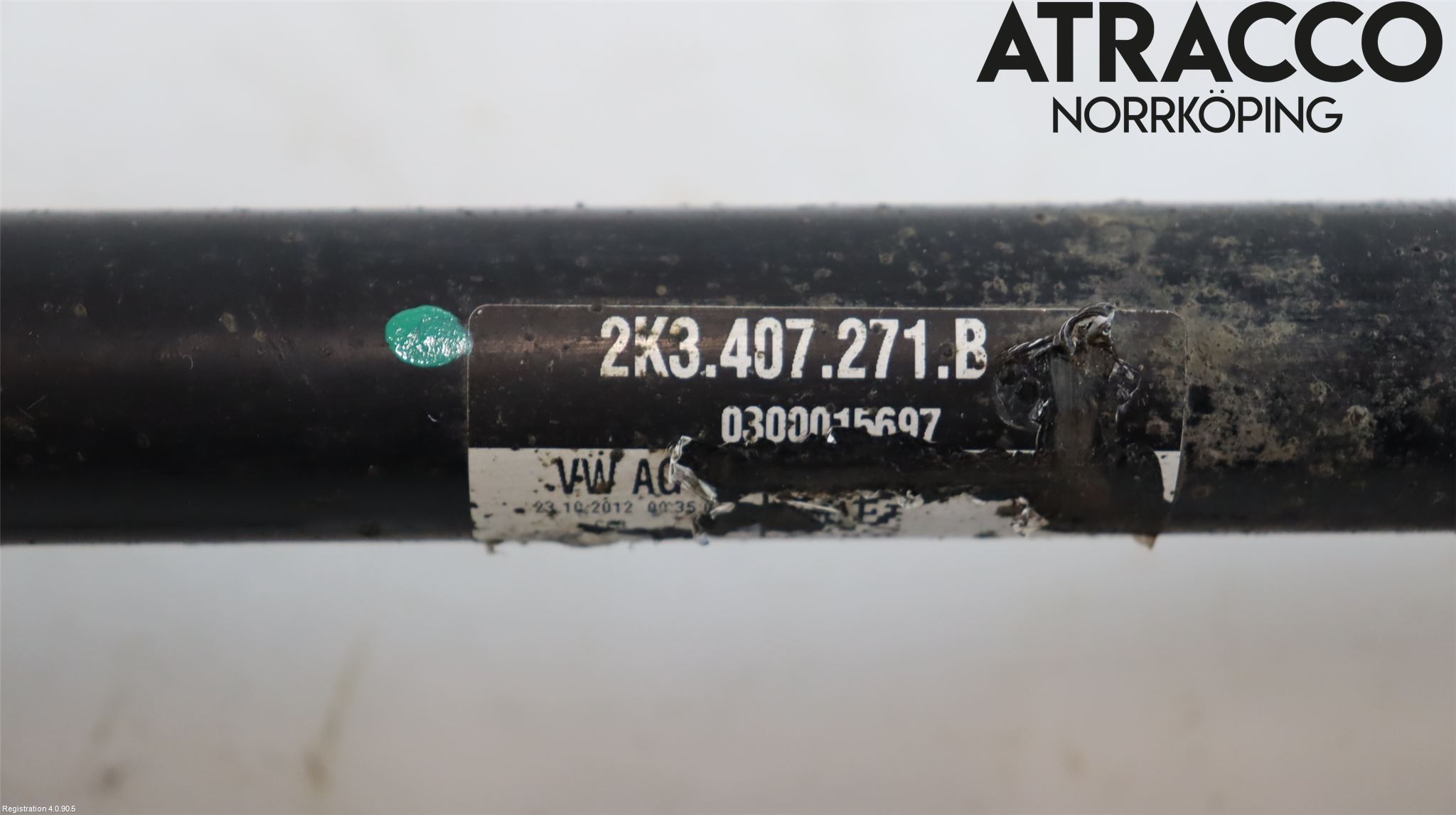 Volkswagen VW CADDY 11-15 Drivaxel Fram Vänster