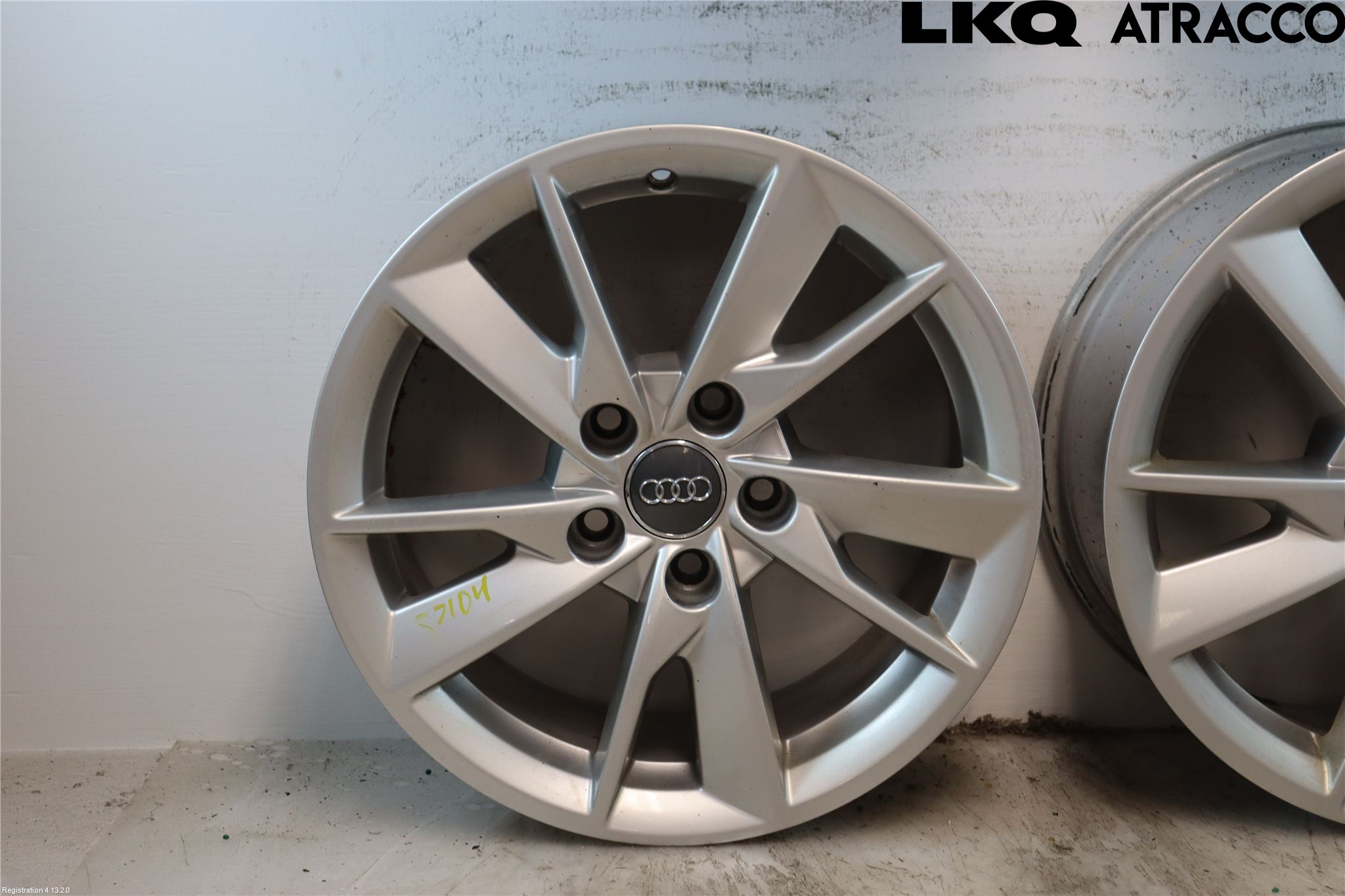 Audi A4/S4 B9 16-19 Fälgsats Aluminium