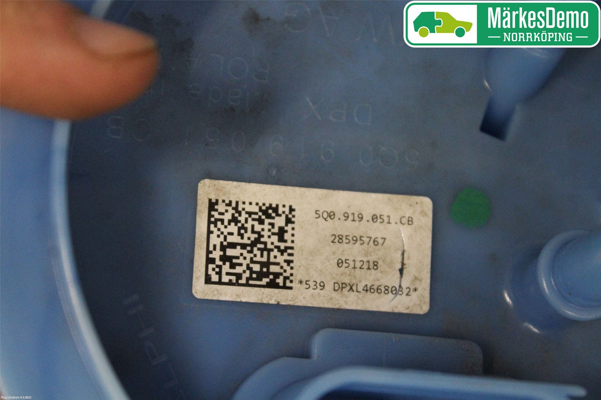 Volkswagen VW GOLF / E-GOLF VII 13-20 Bränslepump El