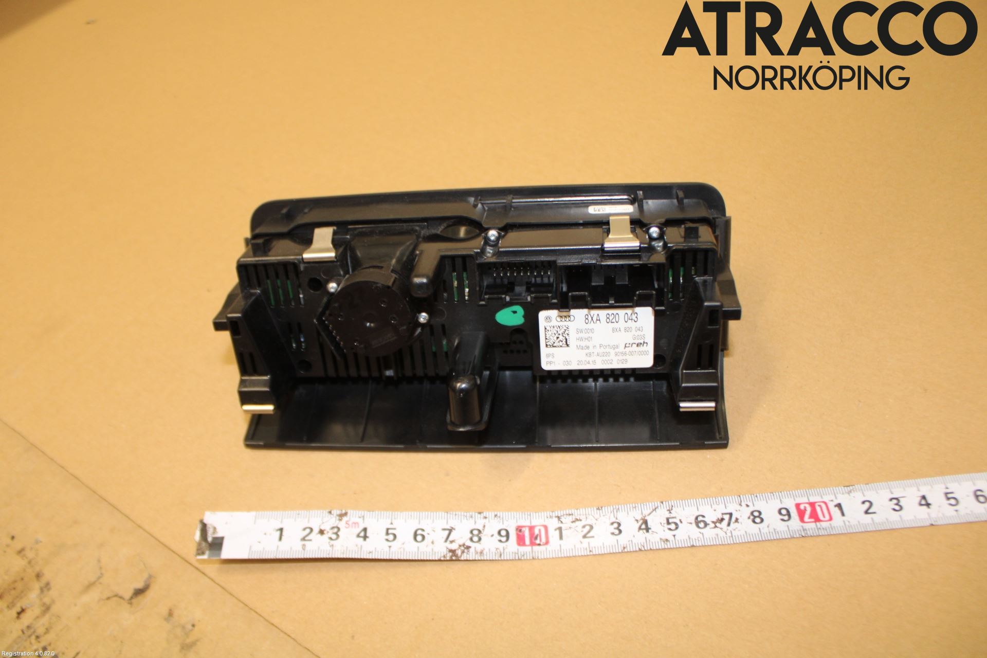 Audi A1/S1 11-18 Värmereglage