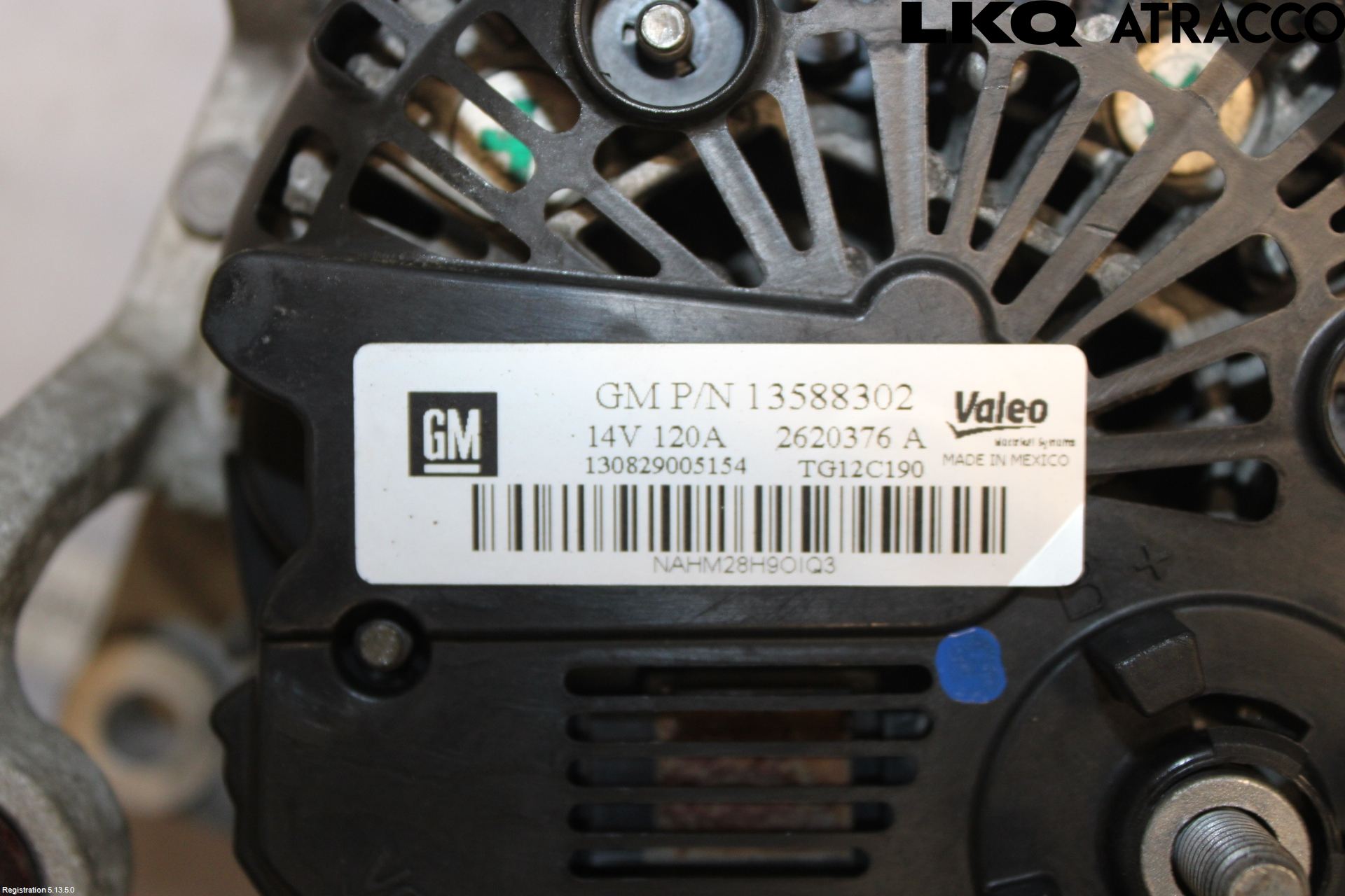 Opel ASTRA J 10-15 Generator