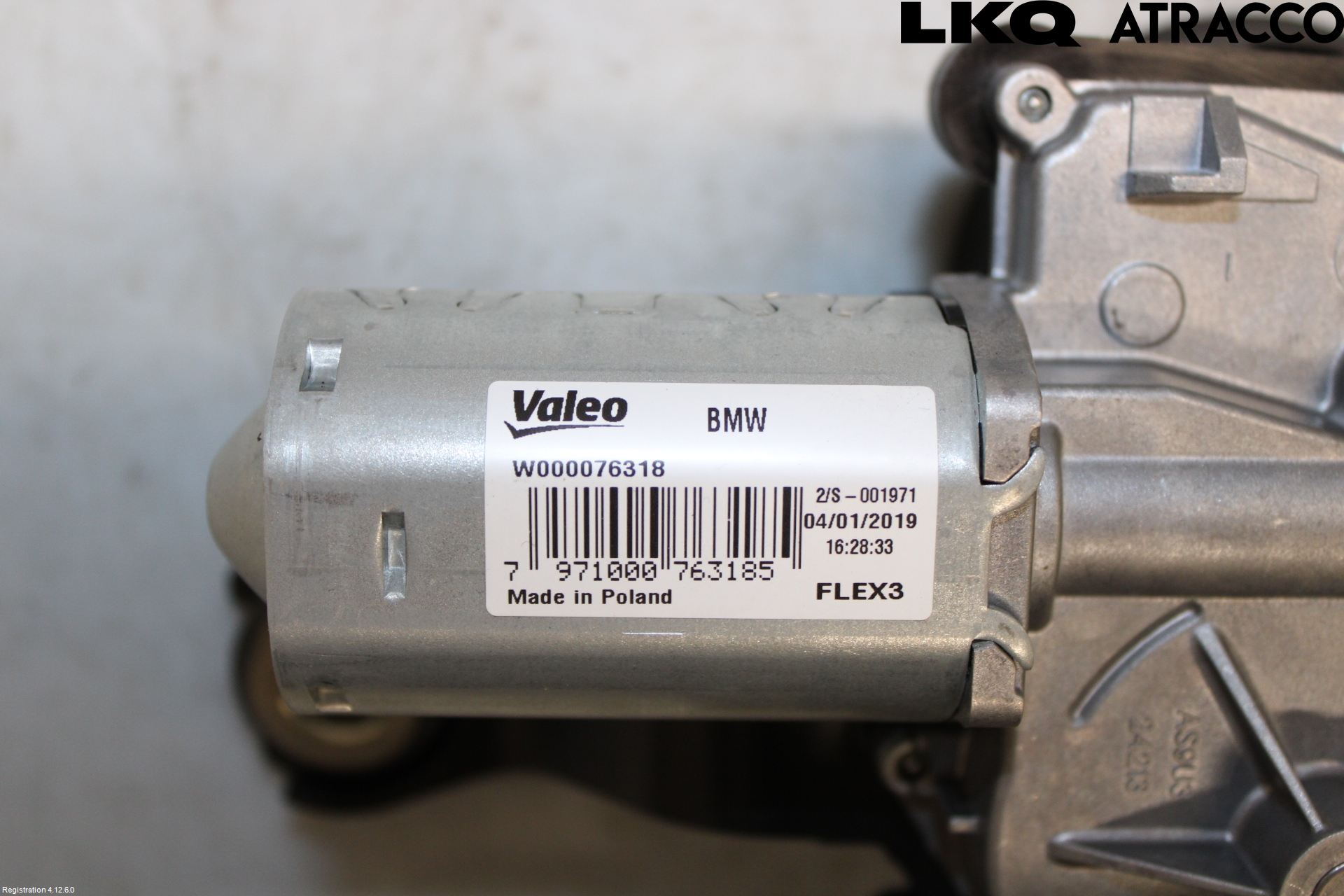 BMW 5 G30/G31/F90 17-23 Torkarmotor Baklucka