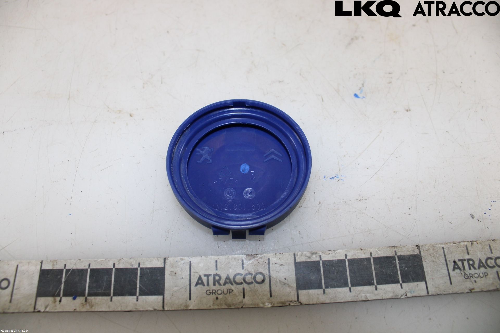 Renault MEGANE III 09-15 Spolartanklock