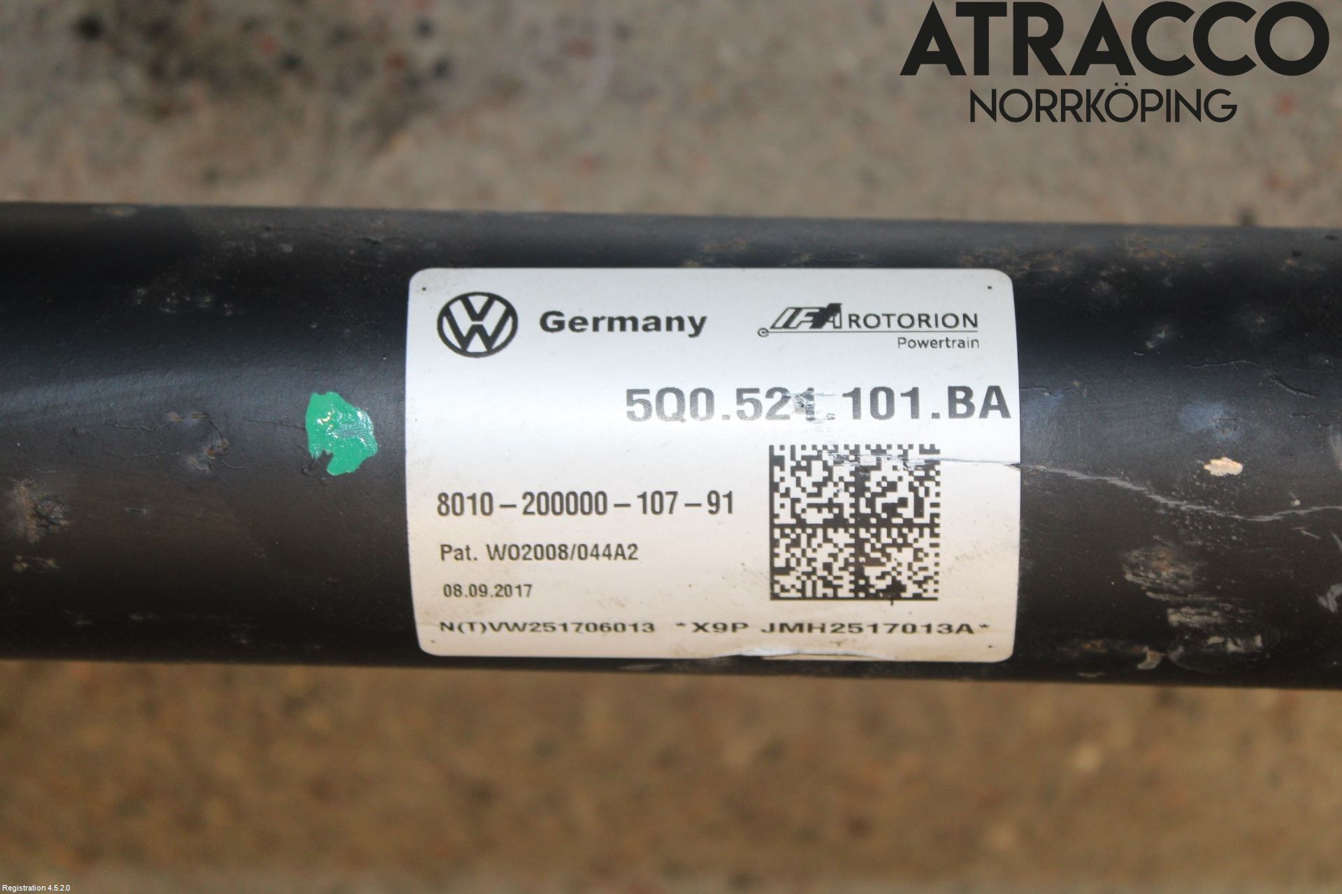 Audi Q5/SQ5 17- Mellanaxel Komp