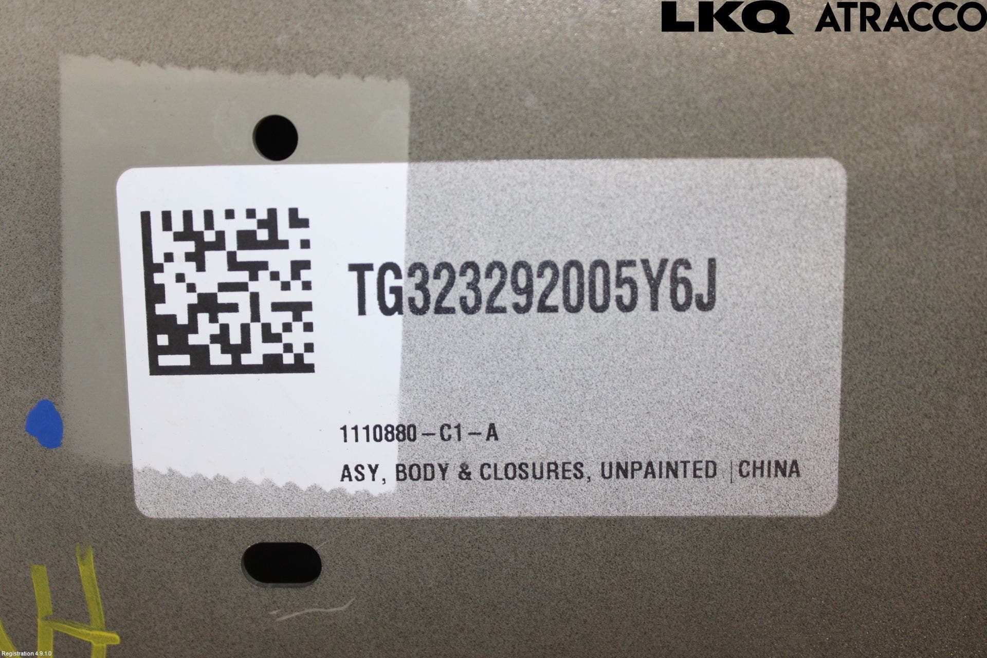 Alfa 4254 Stötfångarbärjärn Fram