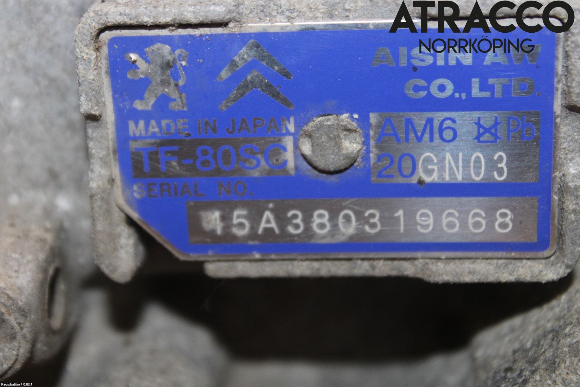 Peugeot 508 11-18 Växellåda Automat