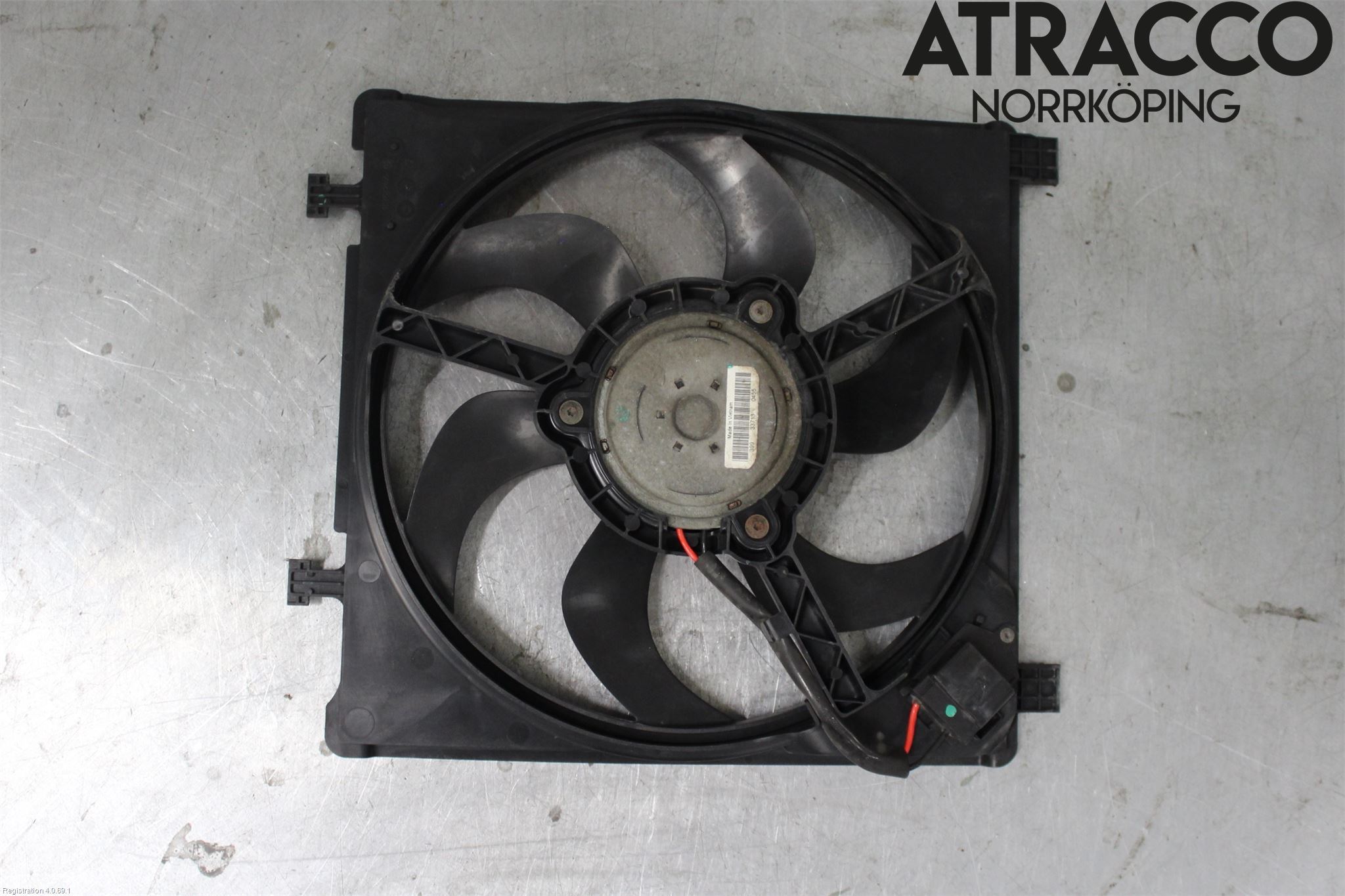 Volkswagen VW UP! / E-UP! Kylfläkt El