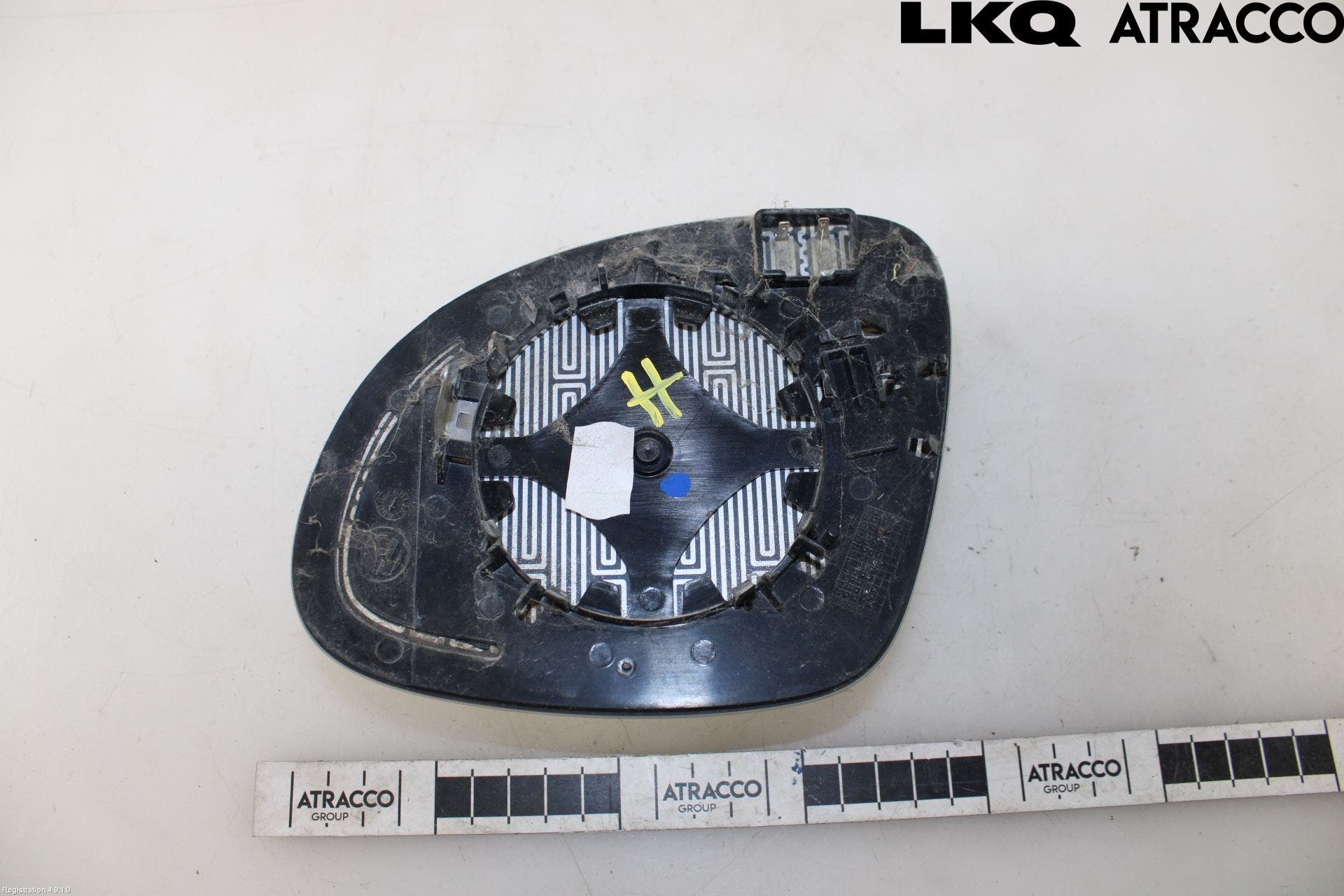 Volkswagen VW TIGUAN 07-16 Spegelglas Hö