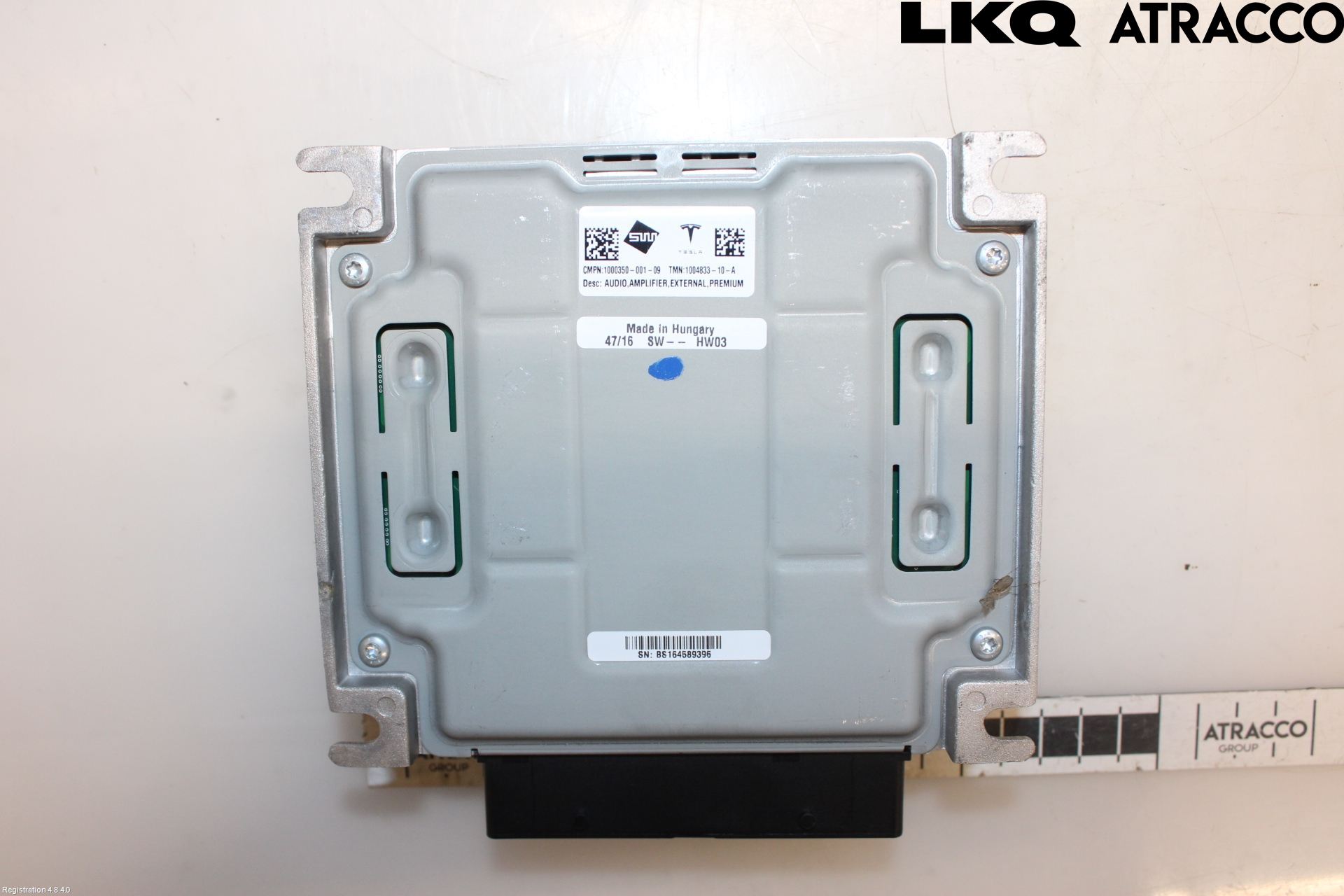 Tesla MODEL X 16- Radio-Stereo Förstärkare