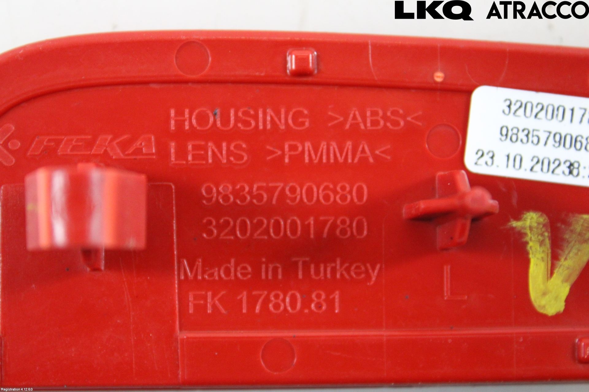 Opel MOKKA 21- Dimljus/Reflex Bak