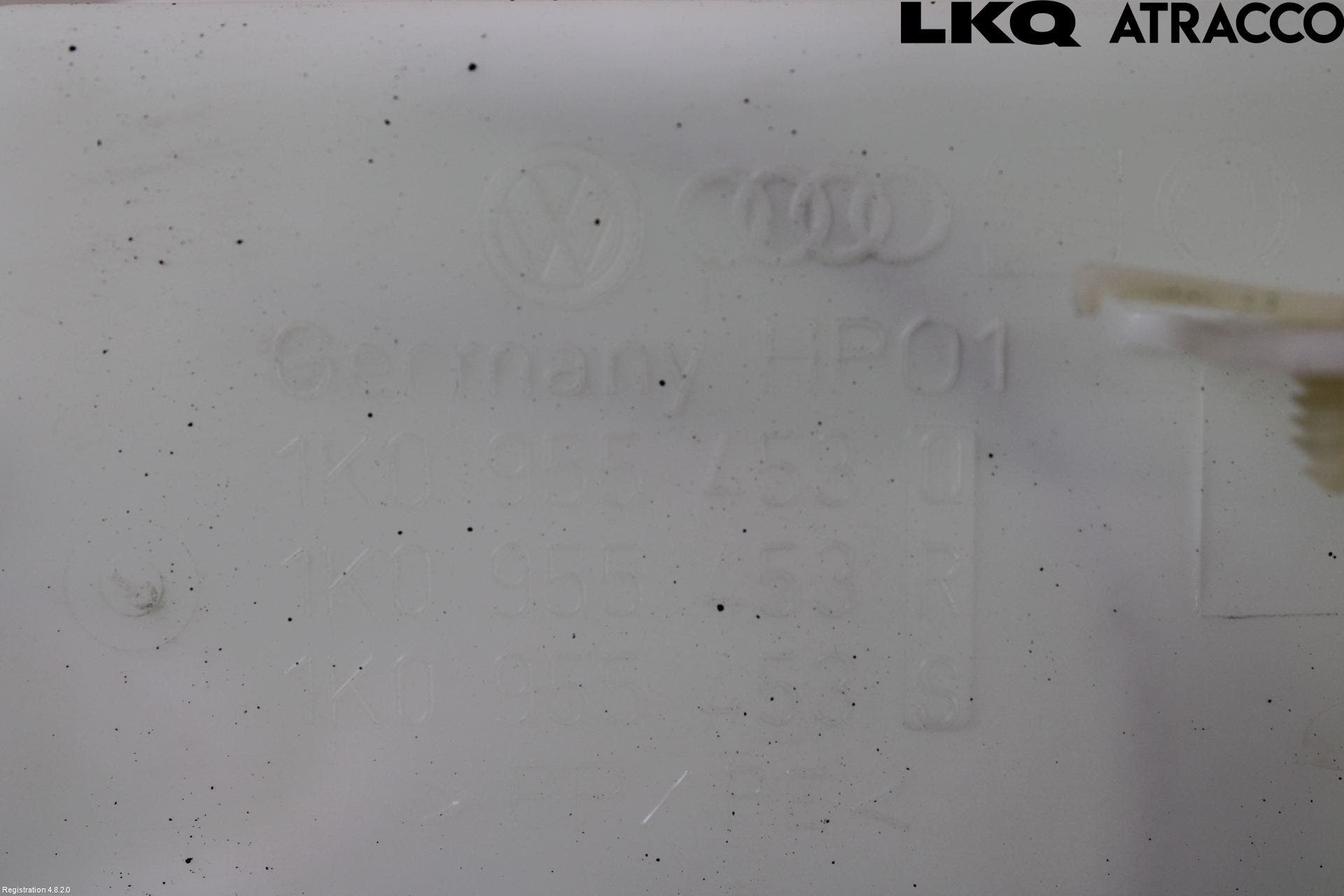 Volkswagen VW GOLF VI 09-13 Spolartank Vindruta-Strål