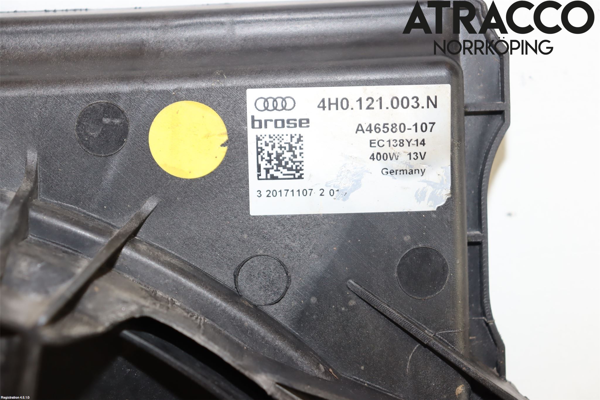 Audi A6 ALLROAD 12-18 Kylfläkt El