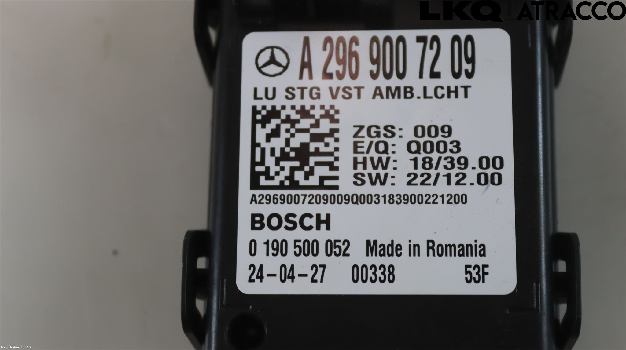 Mercedes-Benz MB EQE (V295) 22- Styrenhet Övrigt