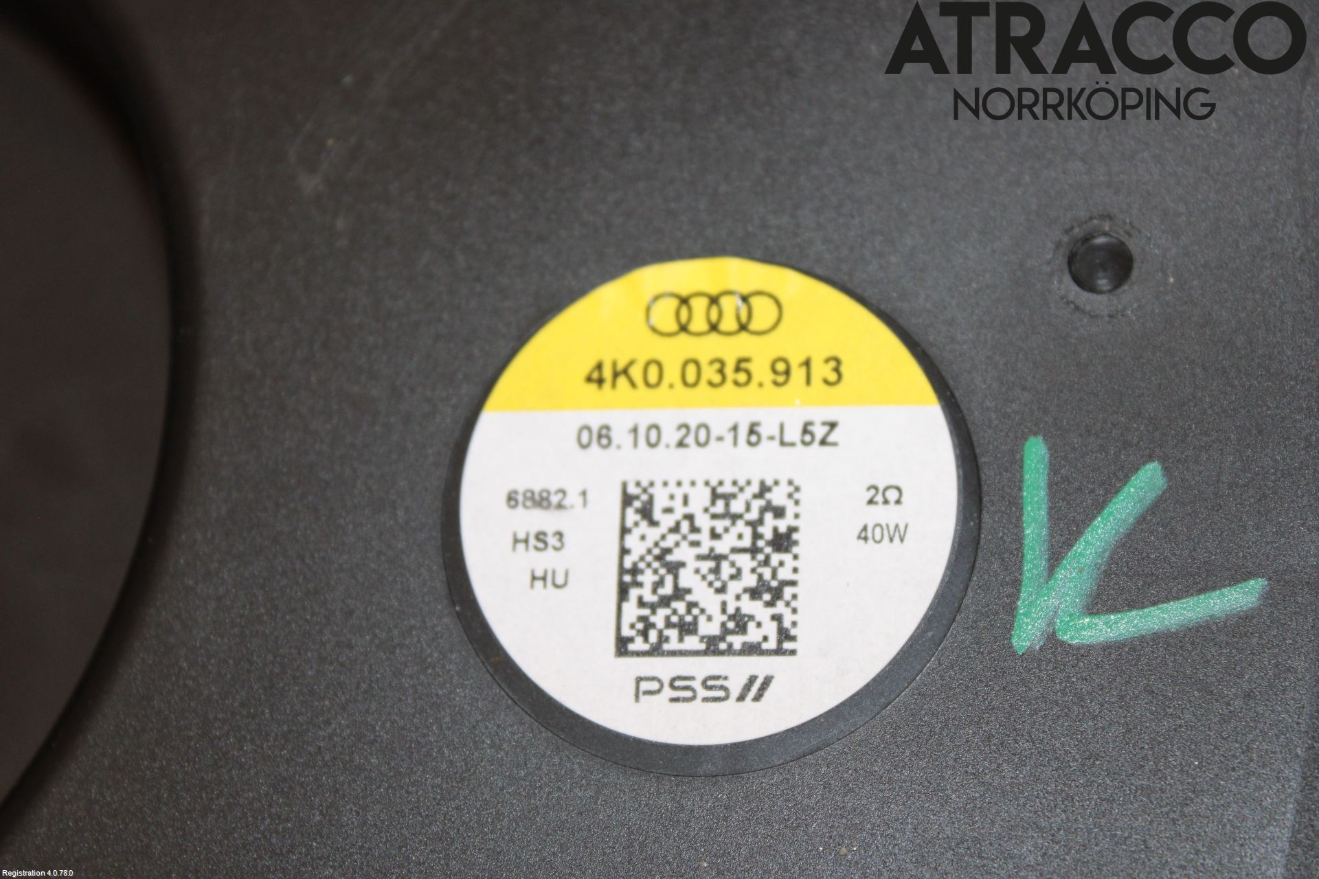 Audi A6 F2/C8 19- Högtalare