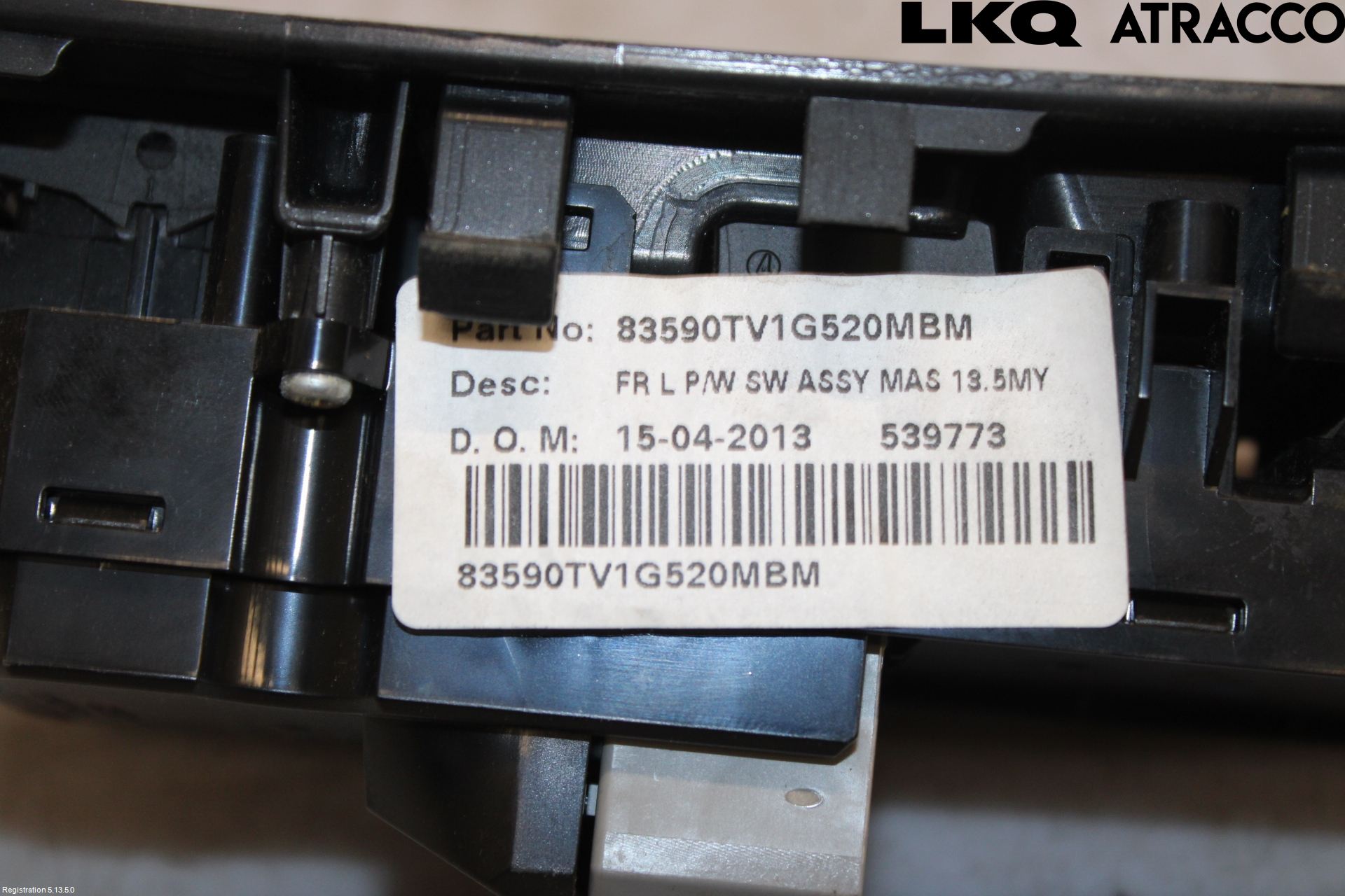 Honda CIVIC 12-16 Strömställare Elhiss