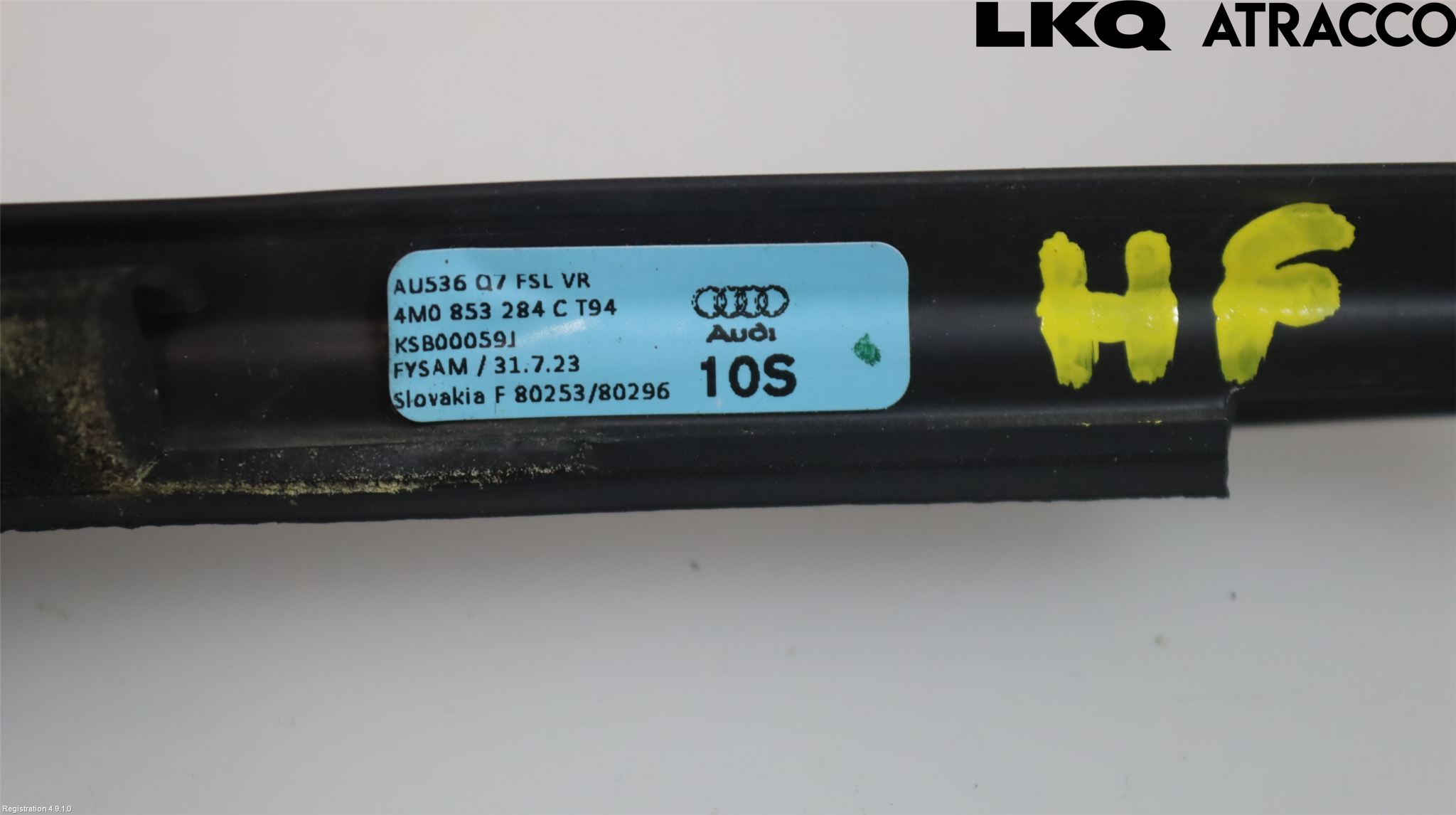 Audi Q7/SQ7 Dörr Dekorlist Fram Hö