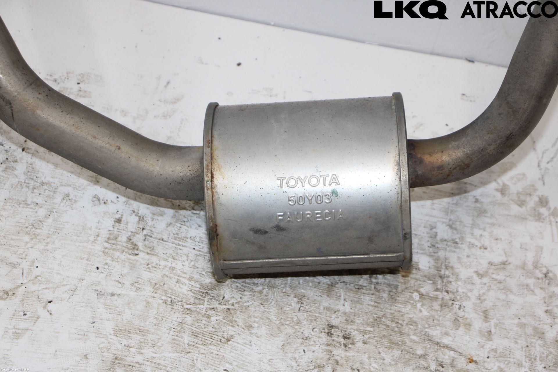 Toyota AURIS 13-19 Avgassystem Komp Ej Kat