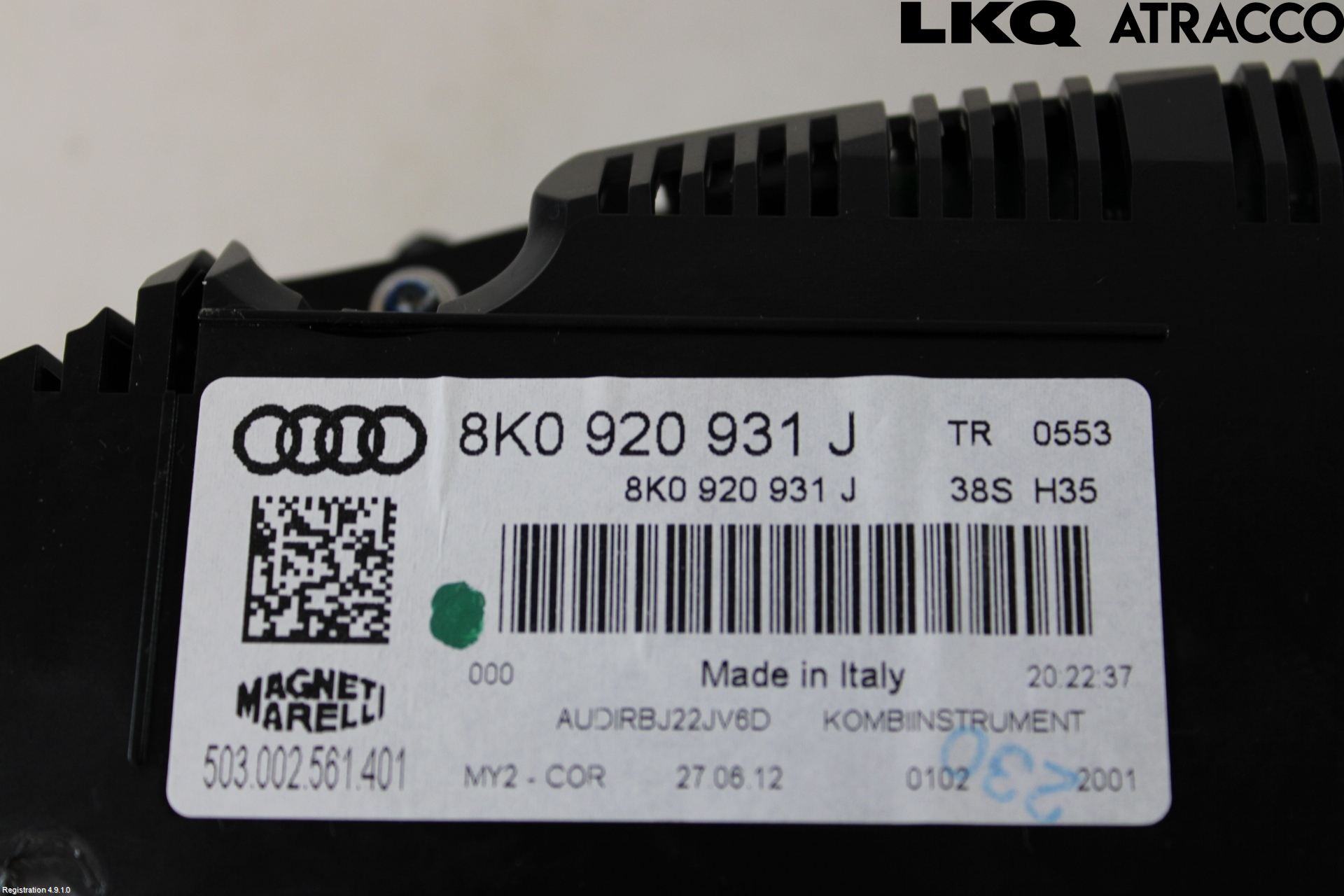 Audi A4 12-15 Instrument Komb