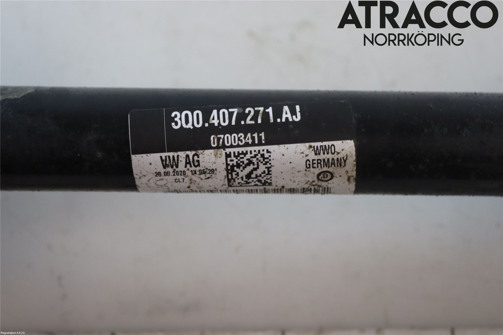 Volkswagen VW PASSAT 20-24 Drivaxel Fram Vänster