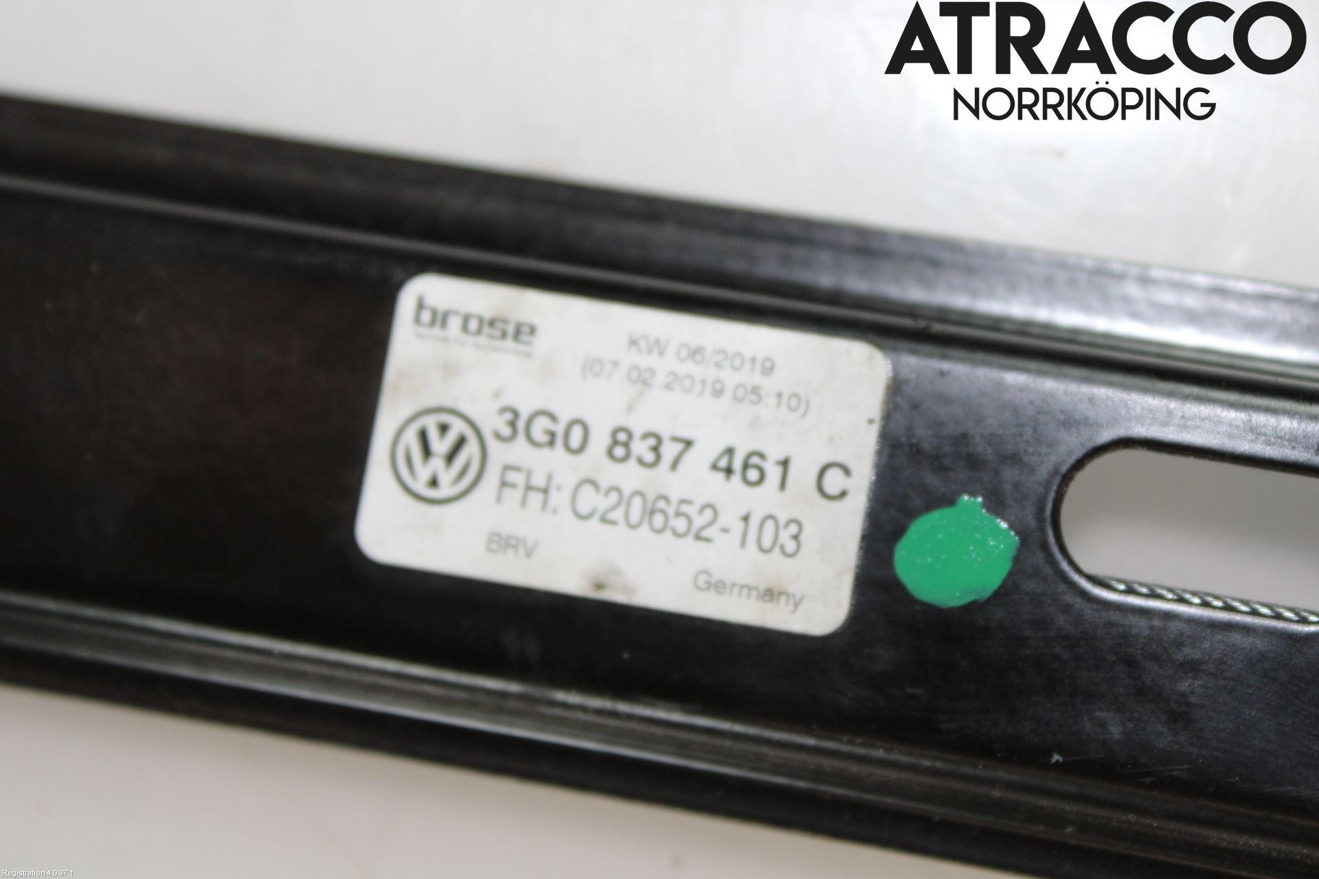 Volkswagen VW PASSAT 20-24 Fönsterhiss El Kompl