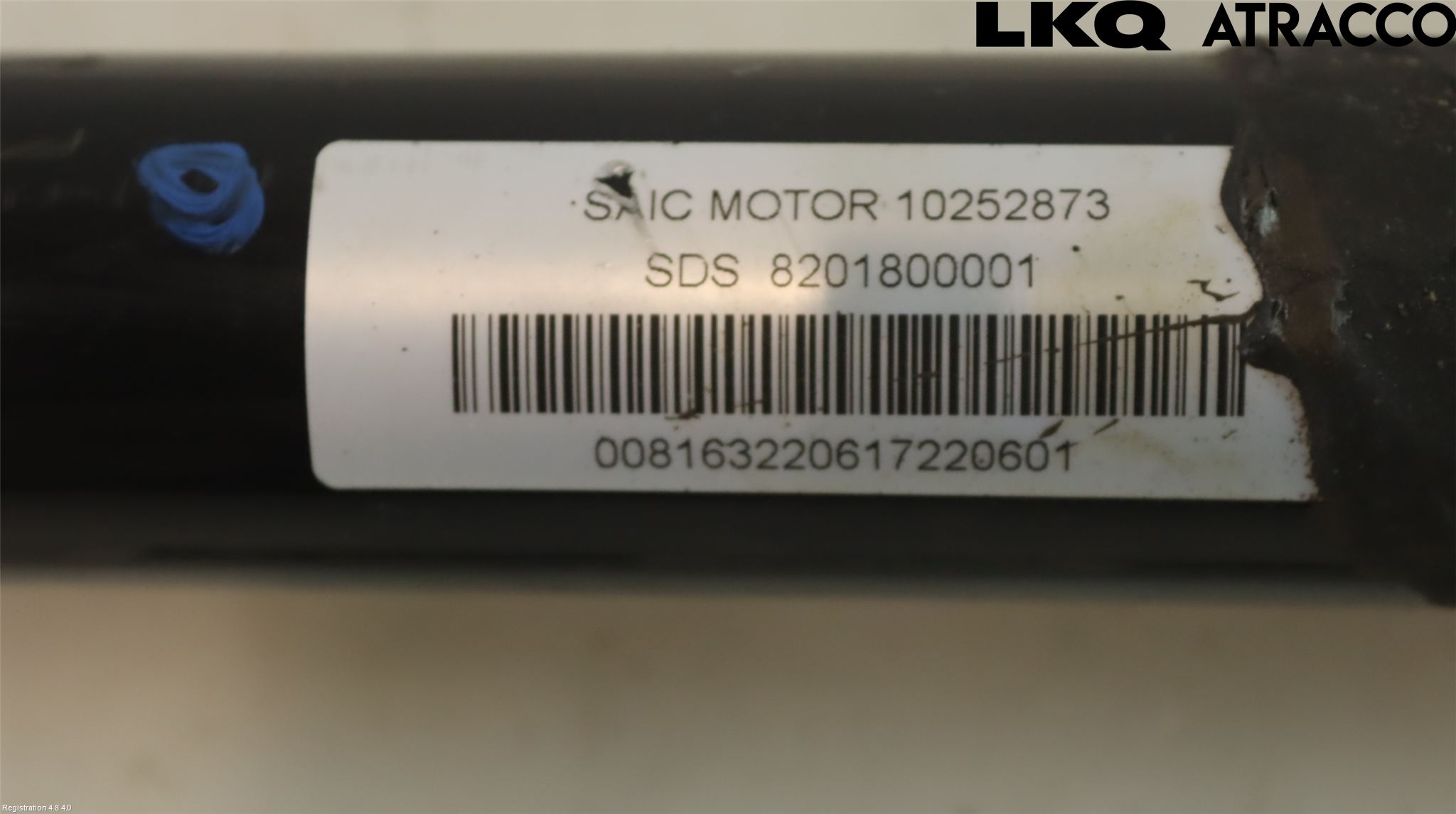 MG MARVEL R 22- Drivaxel Bak Vänster