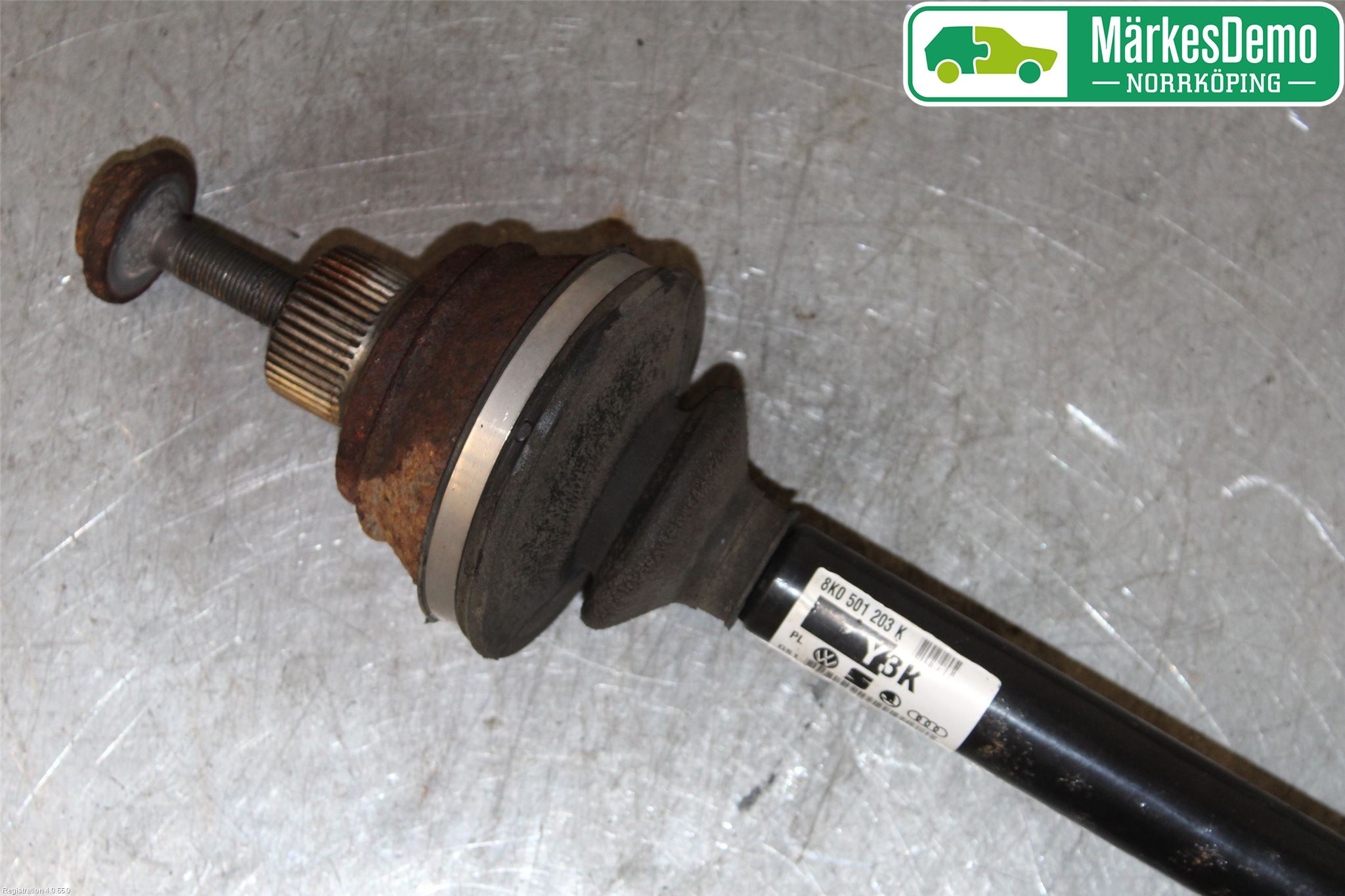 Audi A4/S4 08-11 Drivaxel Bak Vänster