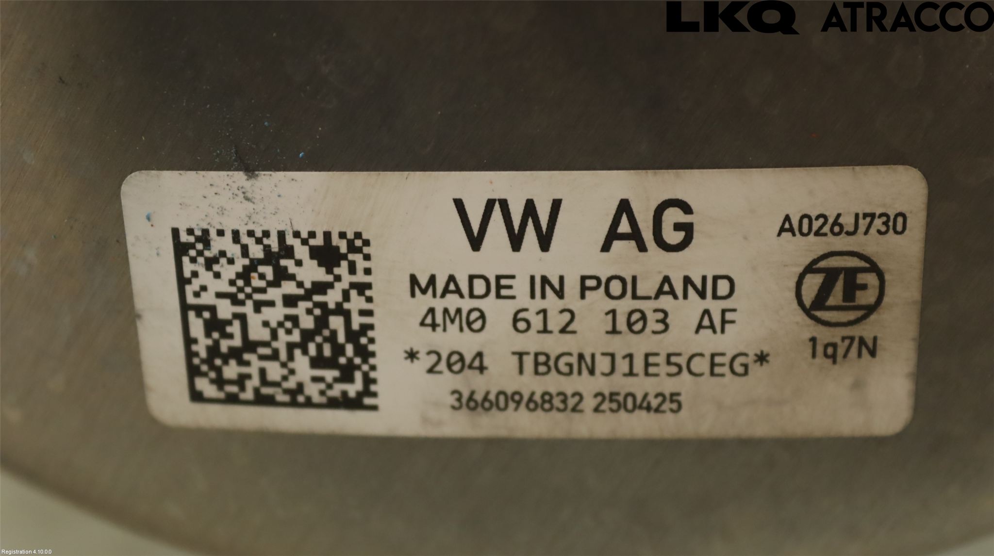 Volkswagen VW TOUAREG CR 18- Bromsservo