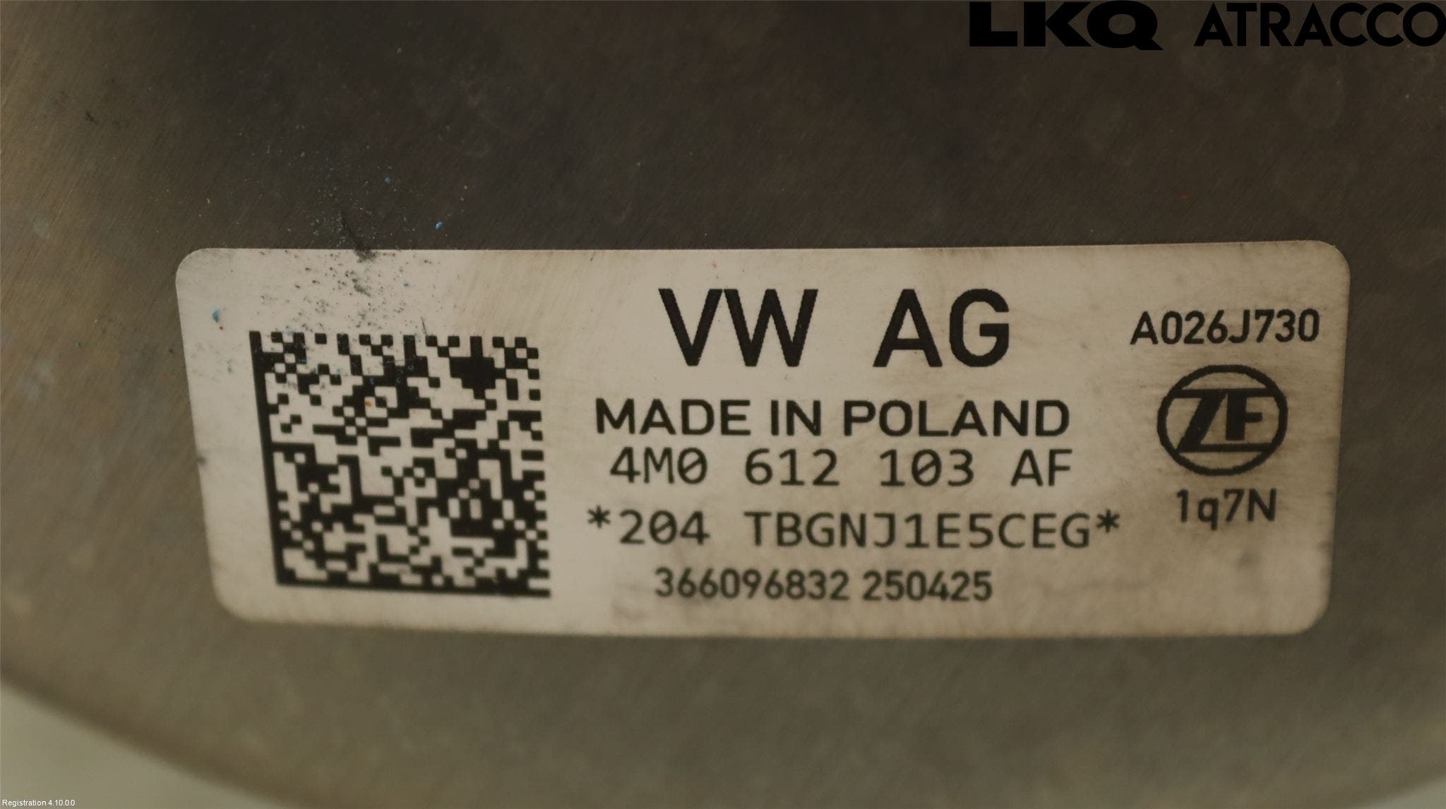 Volkswagen VW TOUAREG CR 18- Bromsservo