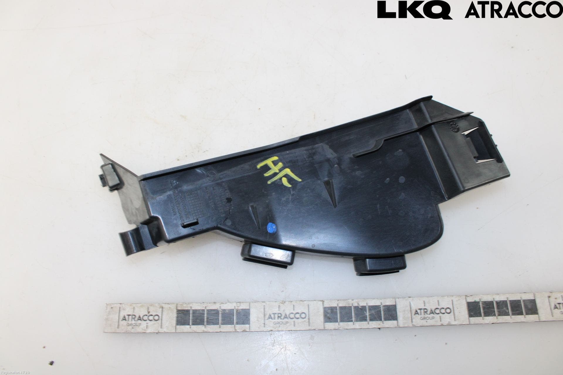 Mercedes-Benz MB B-KLASS (W246/W242) 12-19 Deflektor Plåt-Plast Kylning