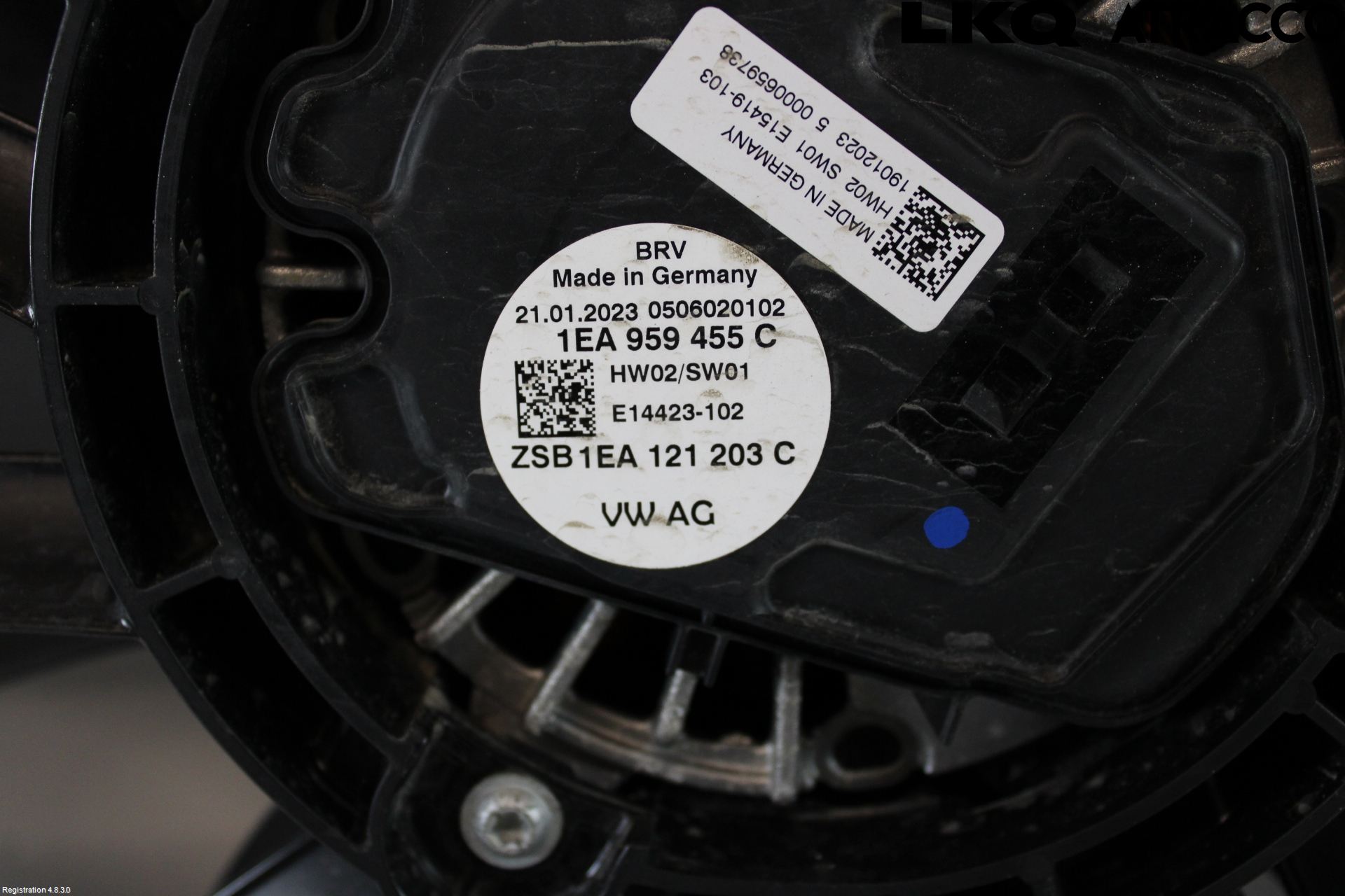 Volkswagen VW ID.4 21- Kylfläkt El