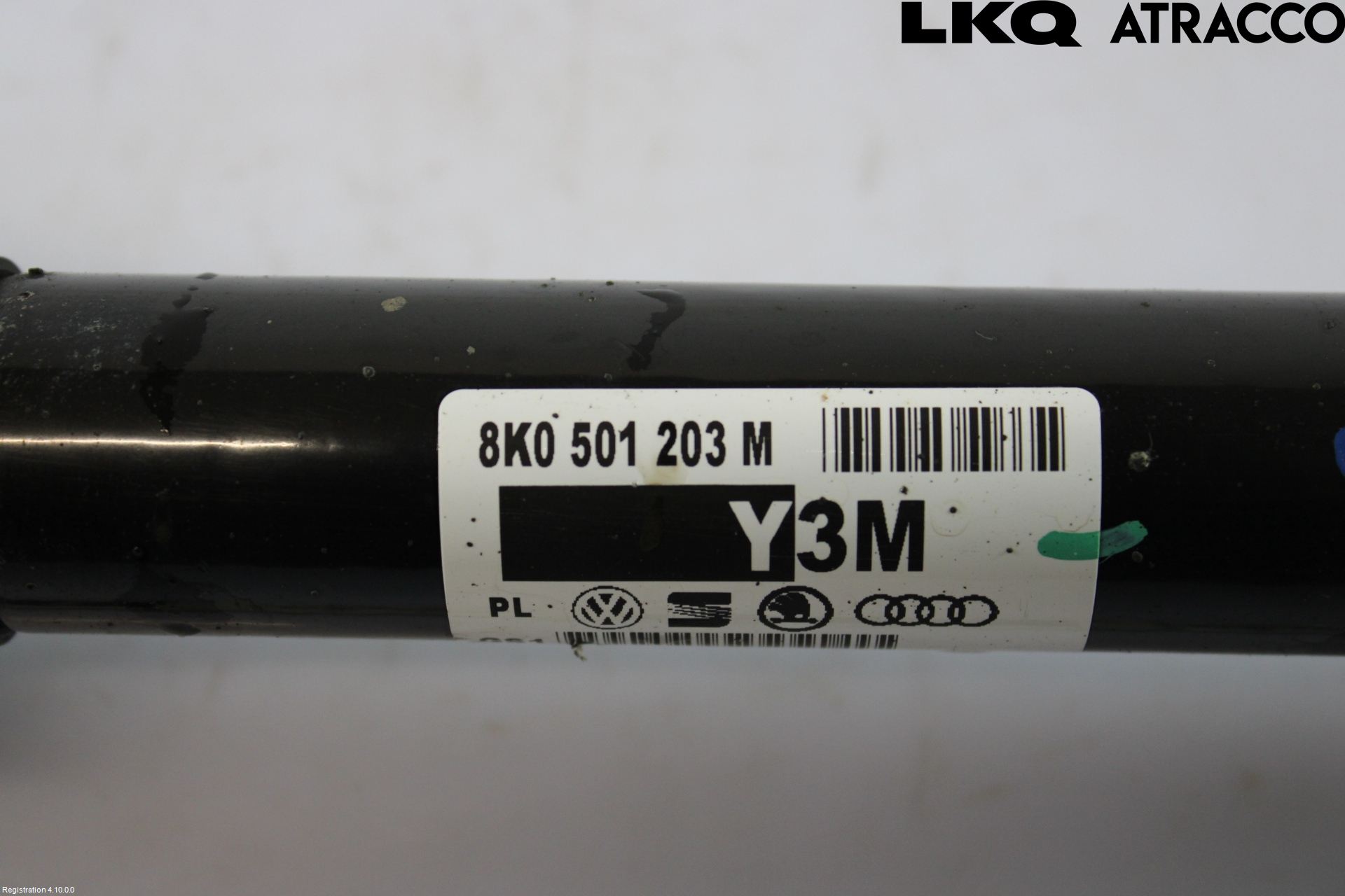 Audi A4 ALLROAD 09-16 Drivaxel Bak Vänster