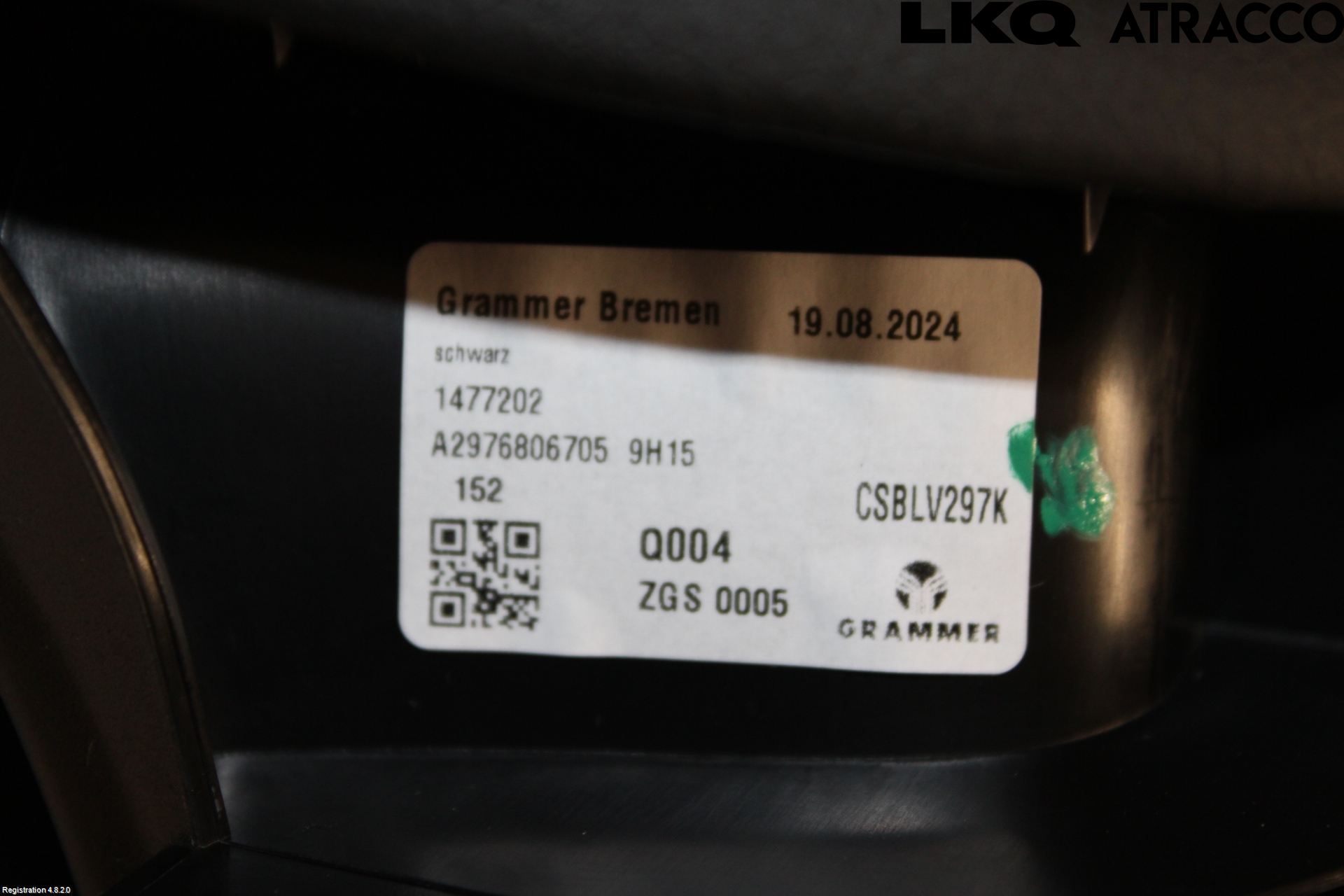 Mercedes-Benz MB EQE (V295) 22- Instrumentbräda Förvaringsfack