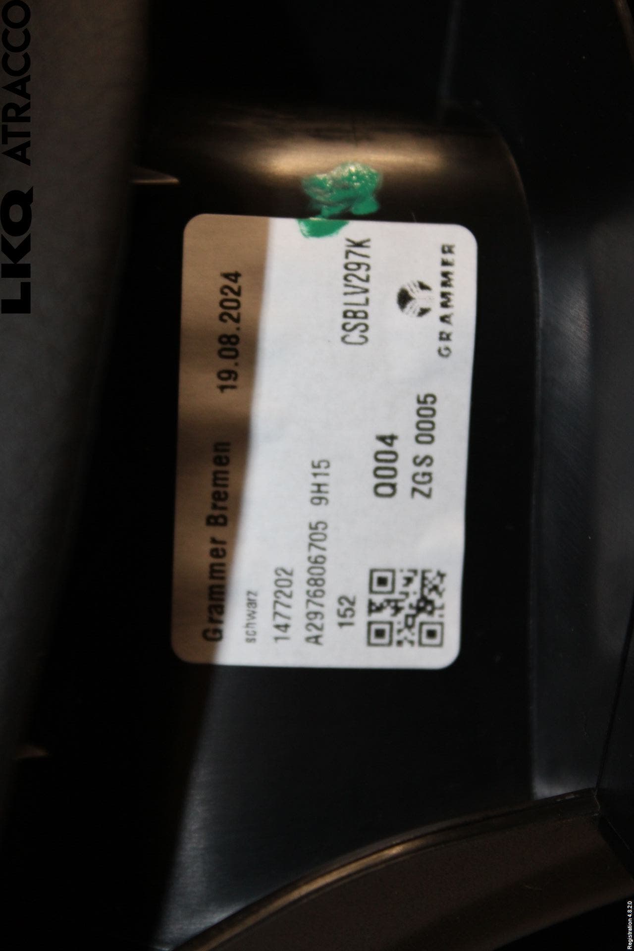 Mercedes-Benz MB EQE (V295) 22- Instrumentbräda Förvaringsfack