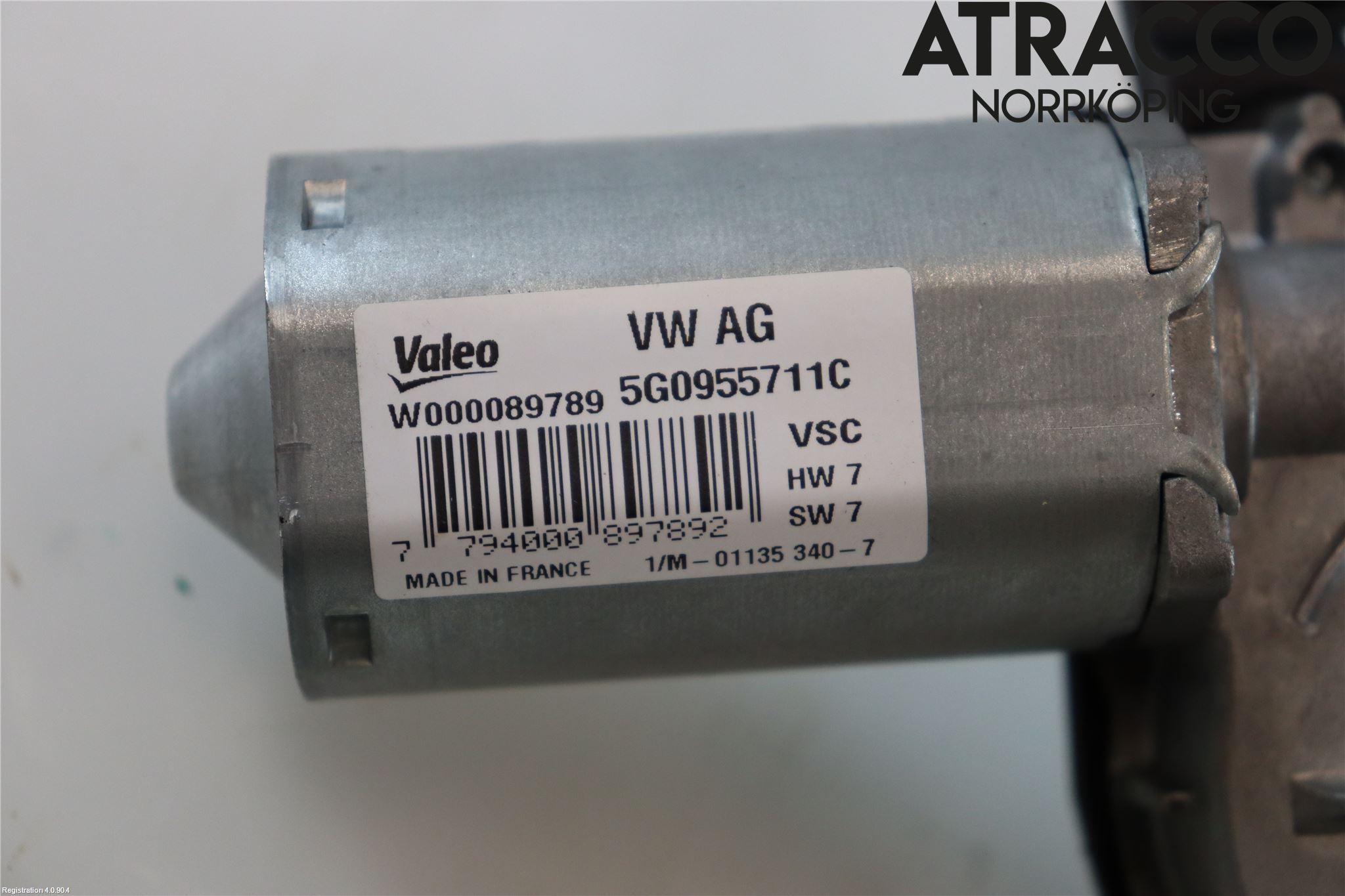 Seat IBIZA V 17-20 Torkarmotor Baklucka