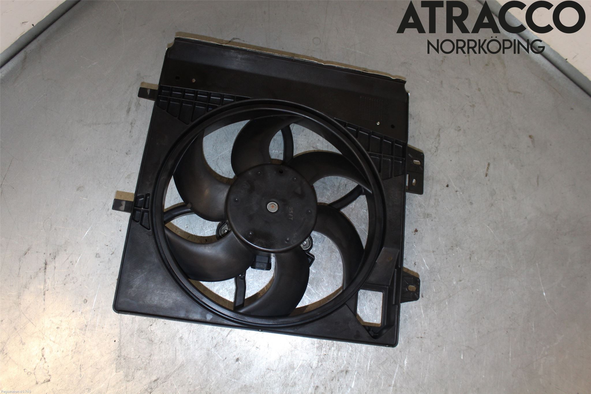 Citroen C3 05-10 Kylfläkt El