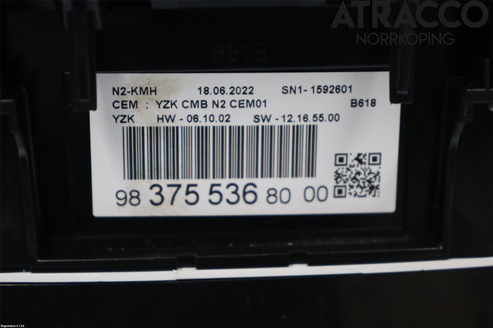 Citroen COTROEN C3 17-24 Instrument Komb