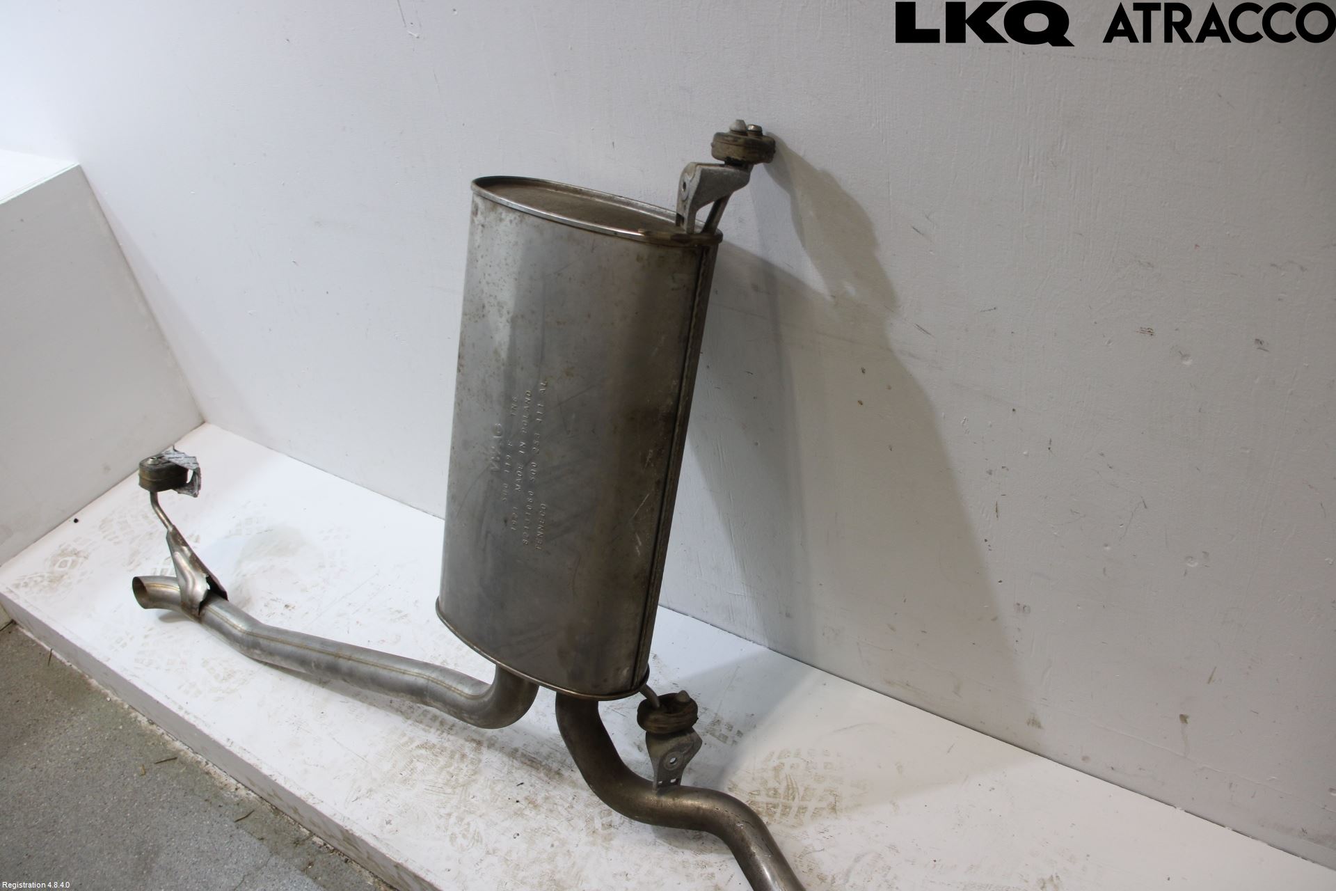 Seat LEON 20- Avgas Bakre Dämpare