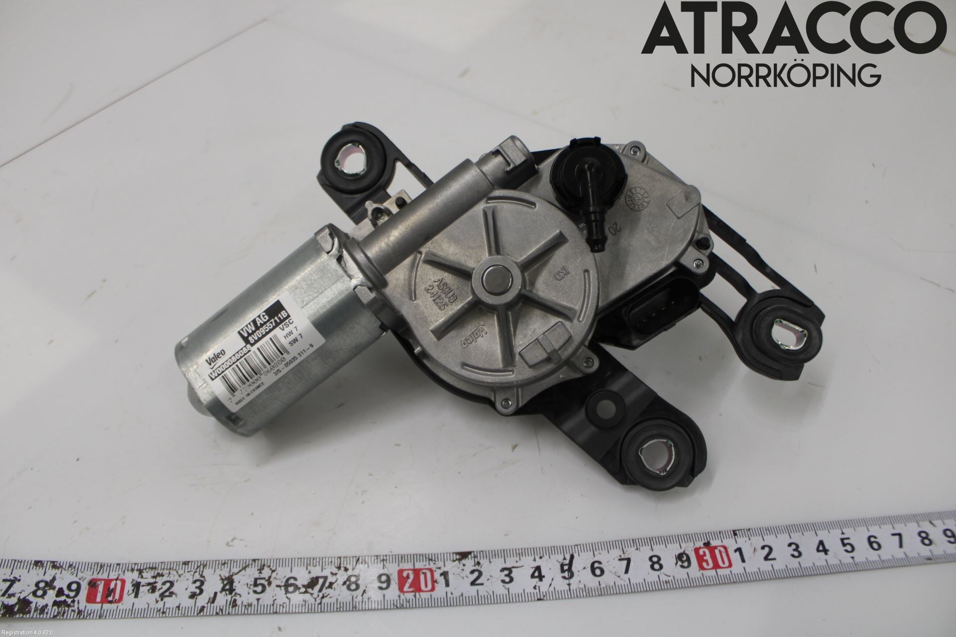 Audi A3/S3 8V 13-20 Torkarmotor Baklucka