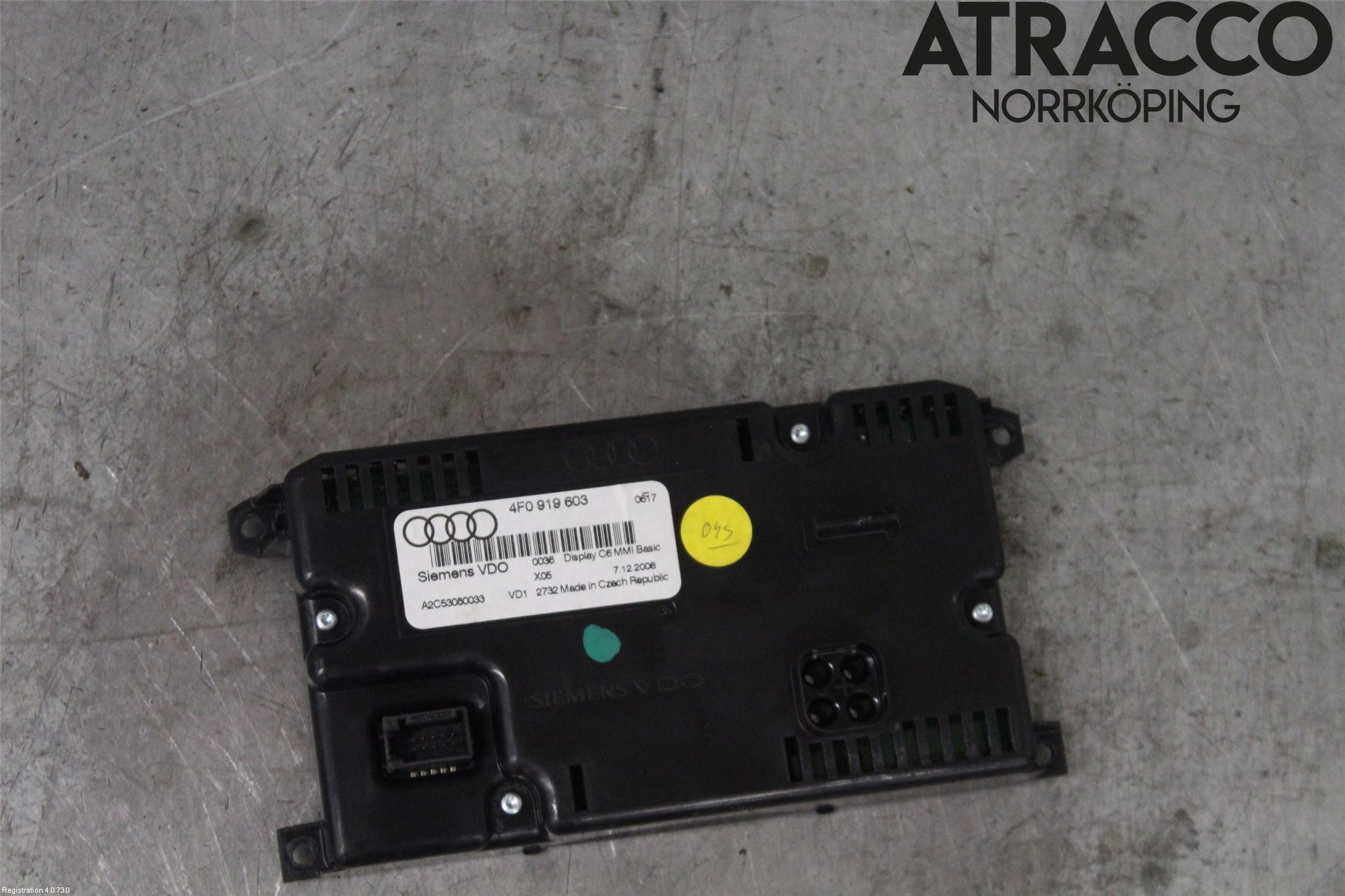 Audi A6/S6     05-11 Bildskärm