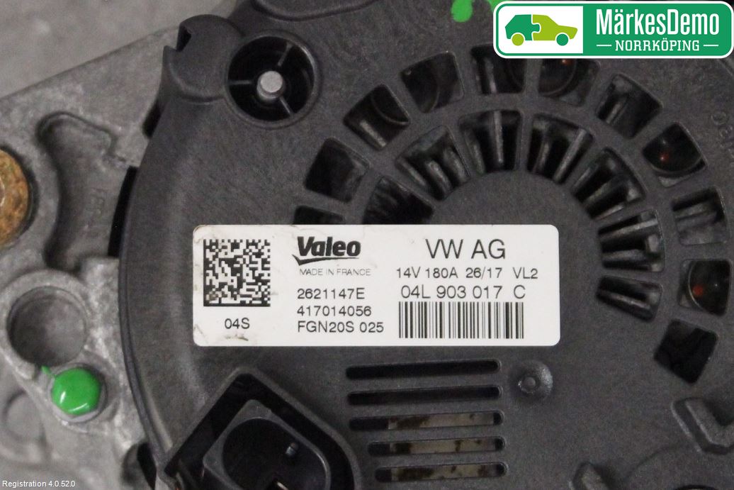 Audi A6/S6 4G 11-18 Generator