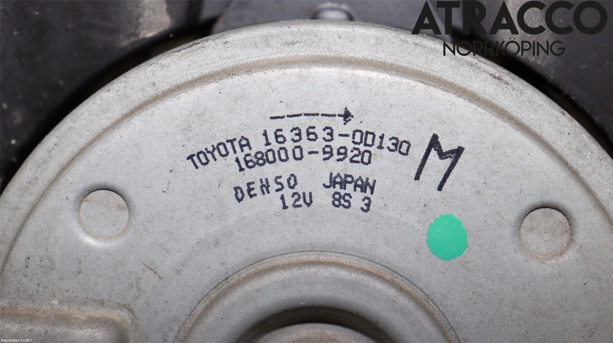 Toyota AVENSIS 16-18 Kylfläkt El