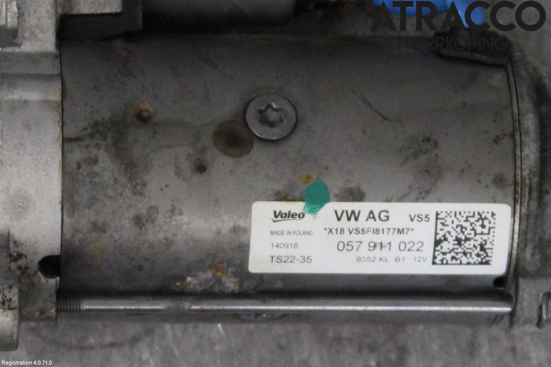 Audi A6 F2/C8 19- Startmotor Diesel