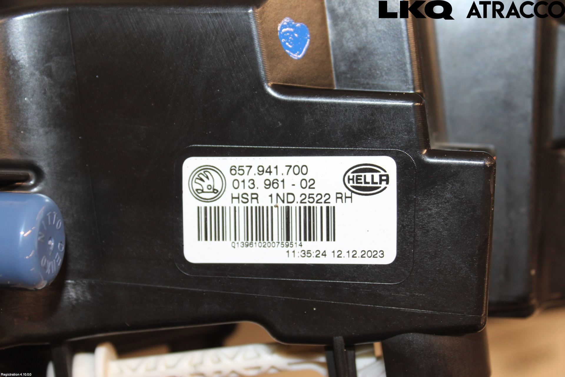 Skoda SCALA 19- Dimljus-Varselljus Fram