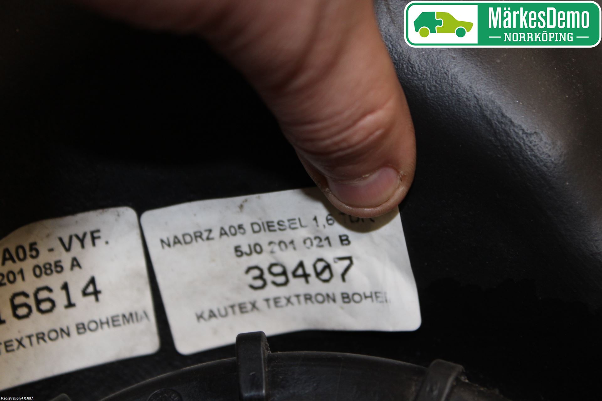 Skoda FABIA 07-14 Bränsletank Insprutning