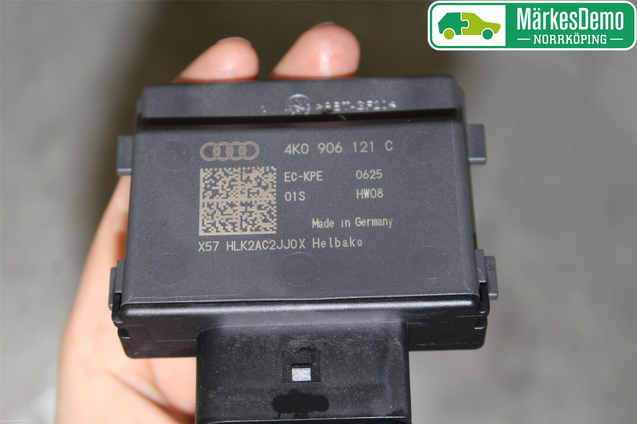 Audi A4/S4 B9 20- Styrenhet Bränslepump