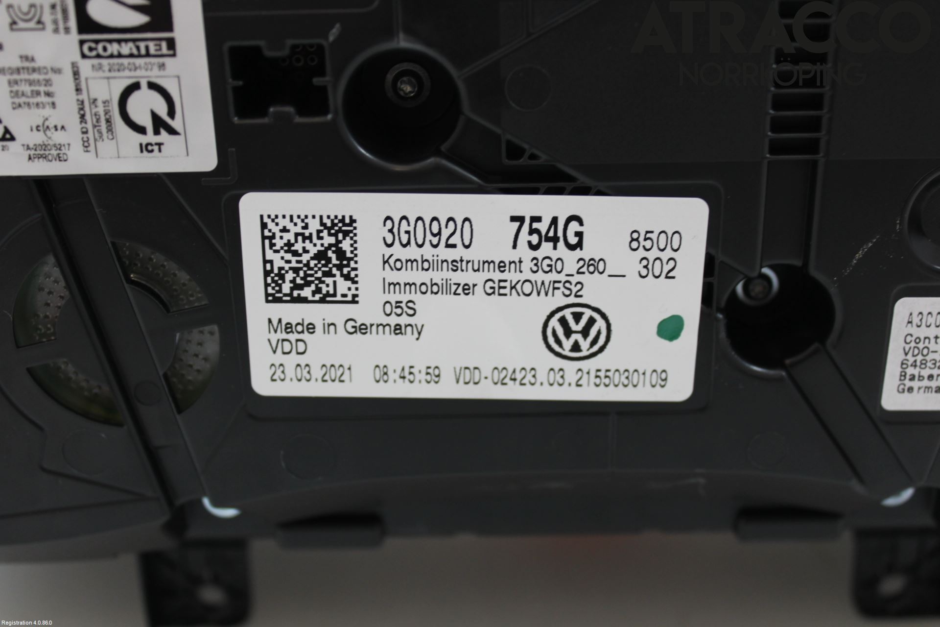 Volkswagen VW PASSAT 20-24 Instrument Komb