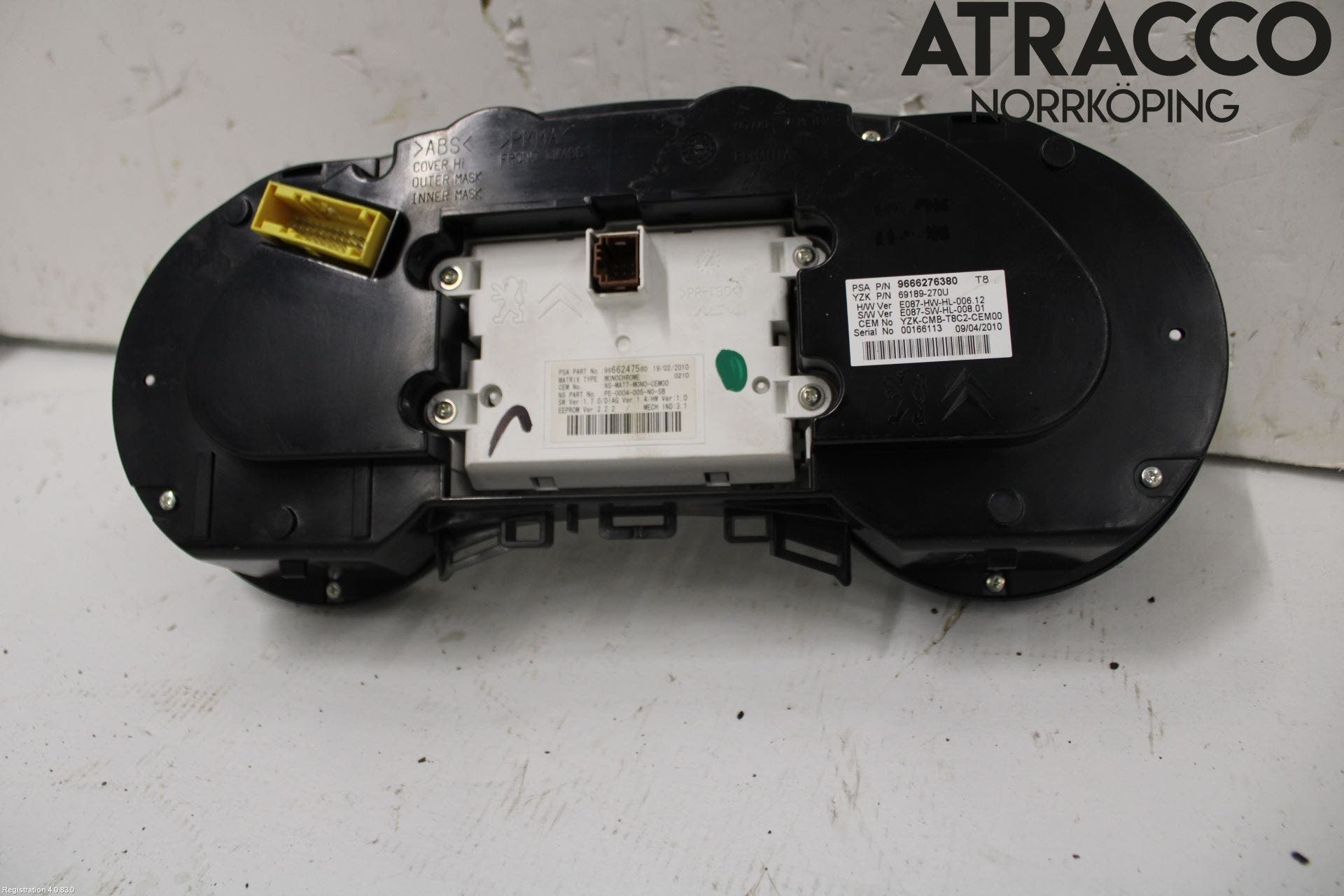 Peugeot 5008 10-16 Instrument Komb