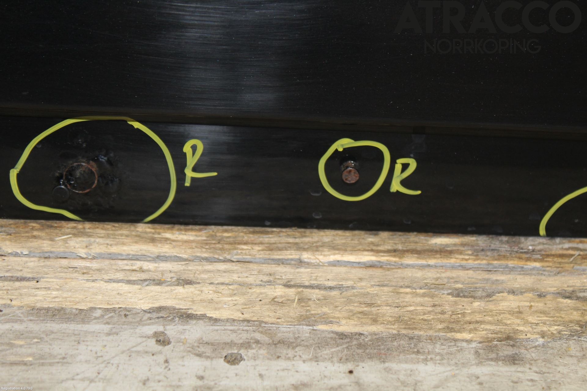 Audi A4/S4 01-05 Dörr Bak Höger