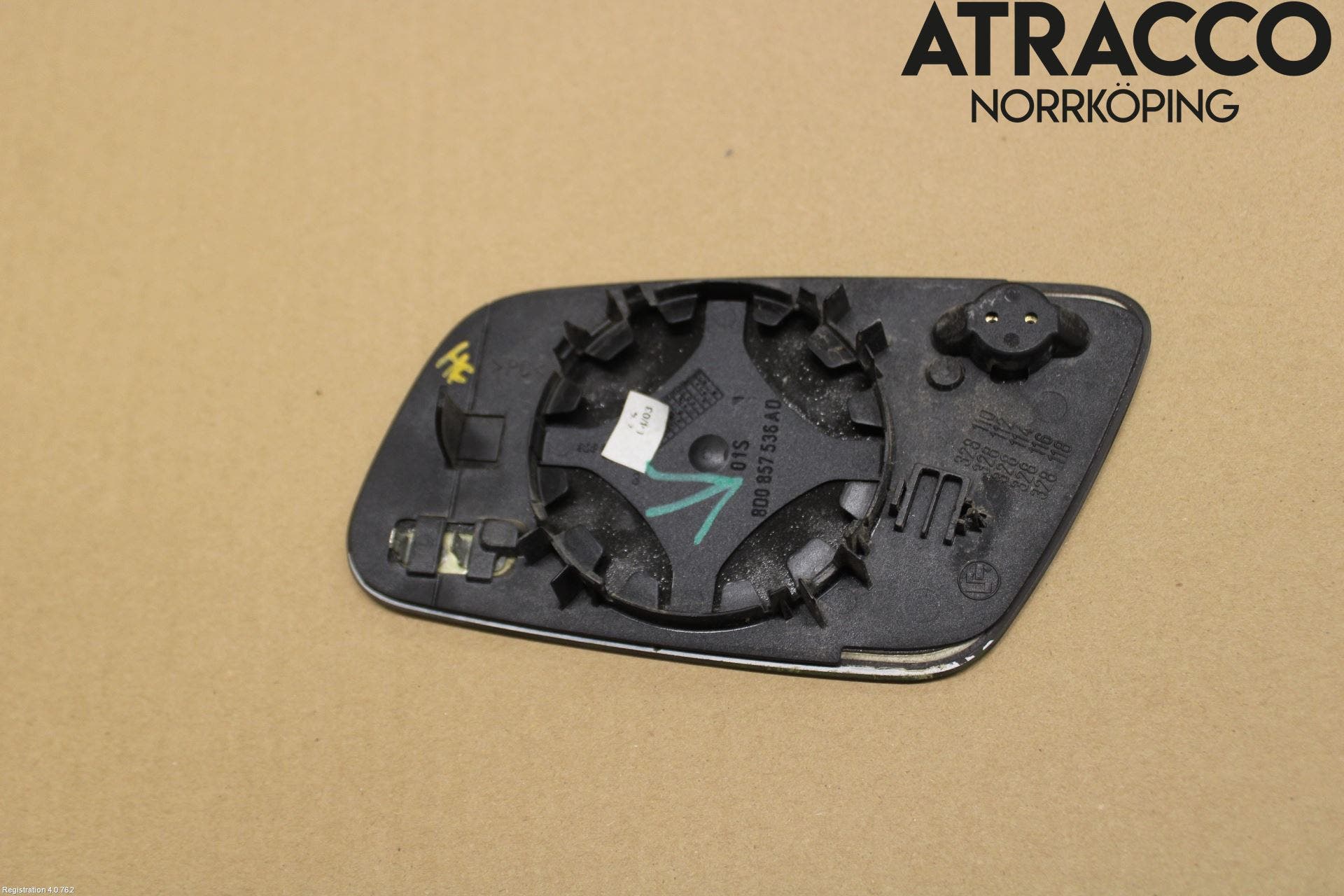 Audi A3/S3     96-03 Spegelglas Hö